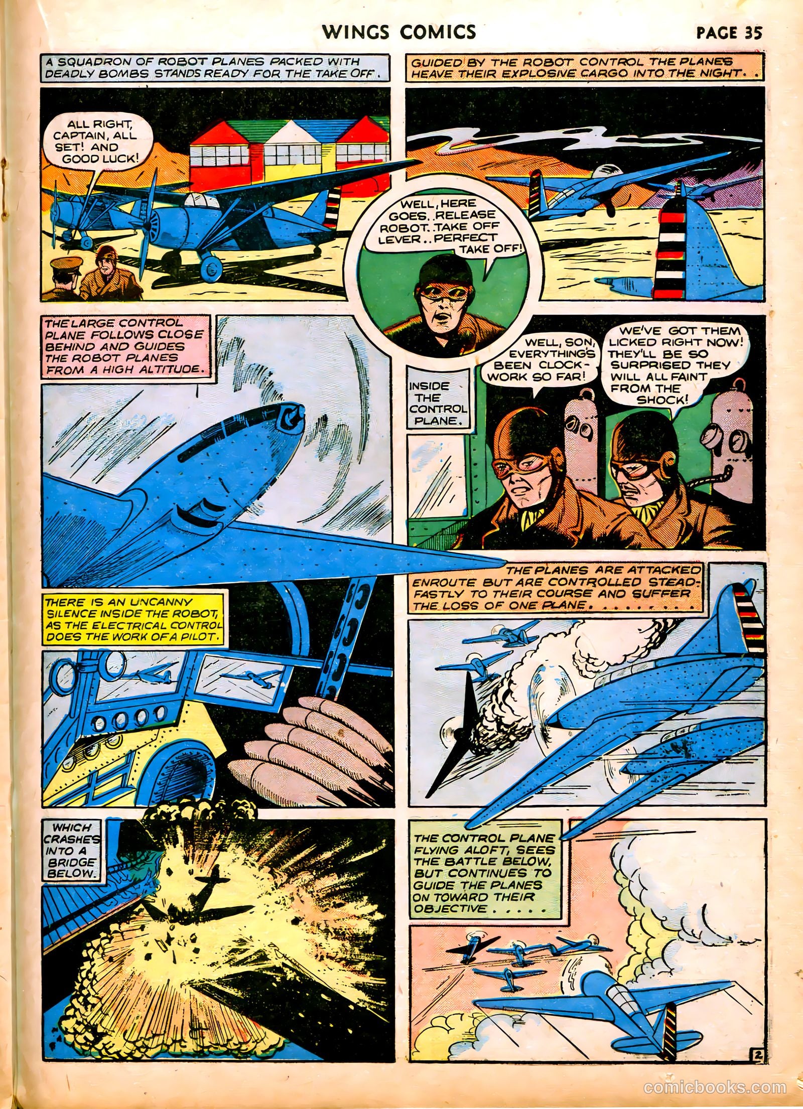Wings Comics #6 — page 37 of 68