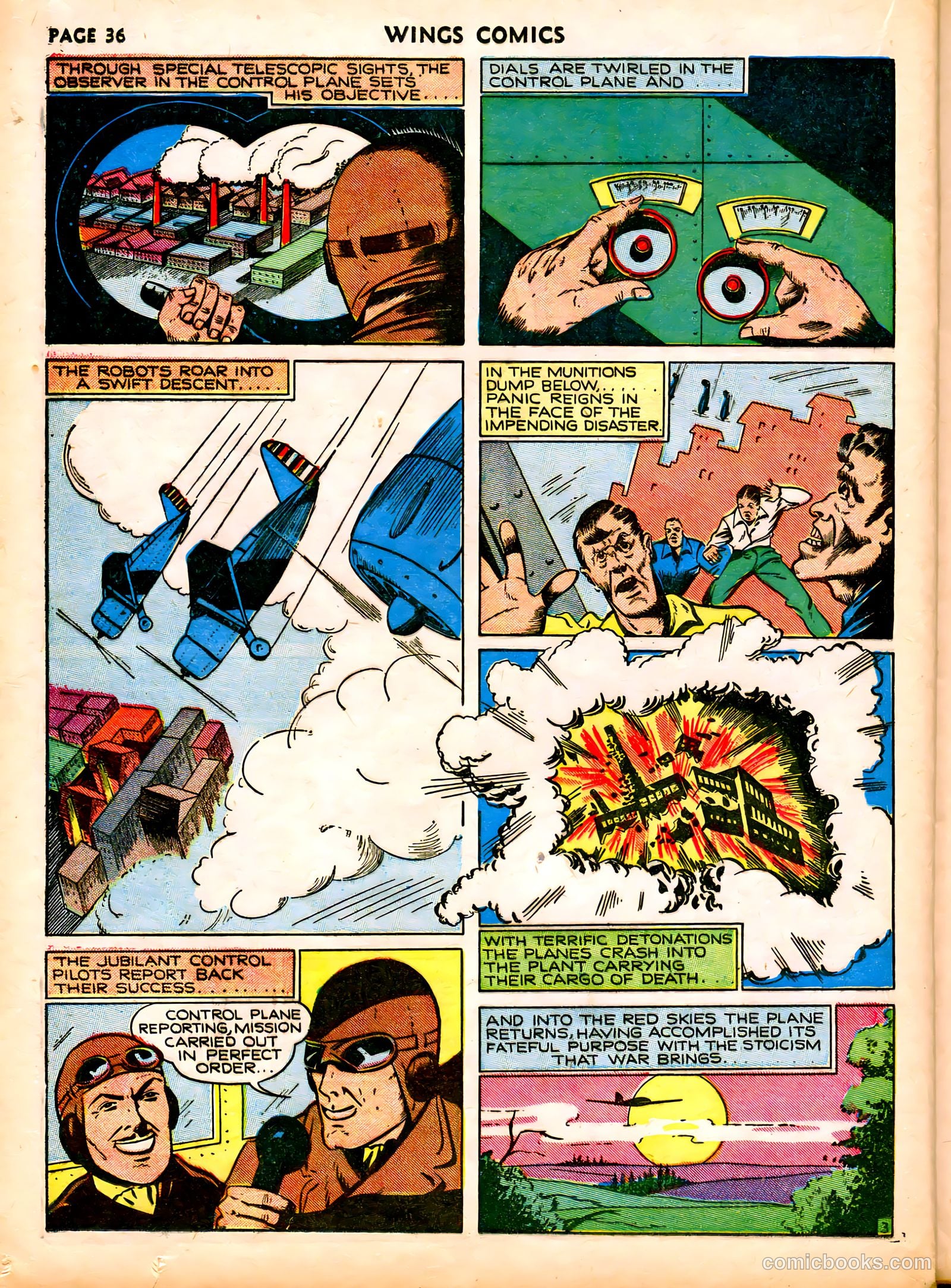 Wings Comics #6 — page 38 of 68
