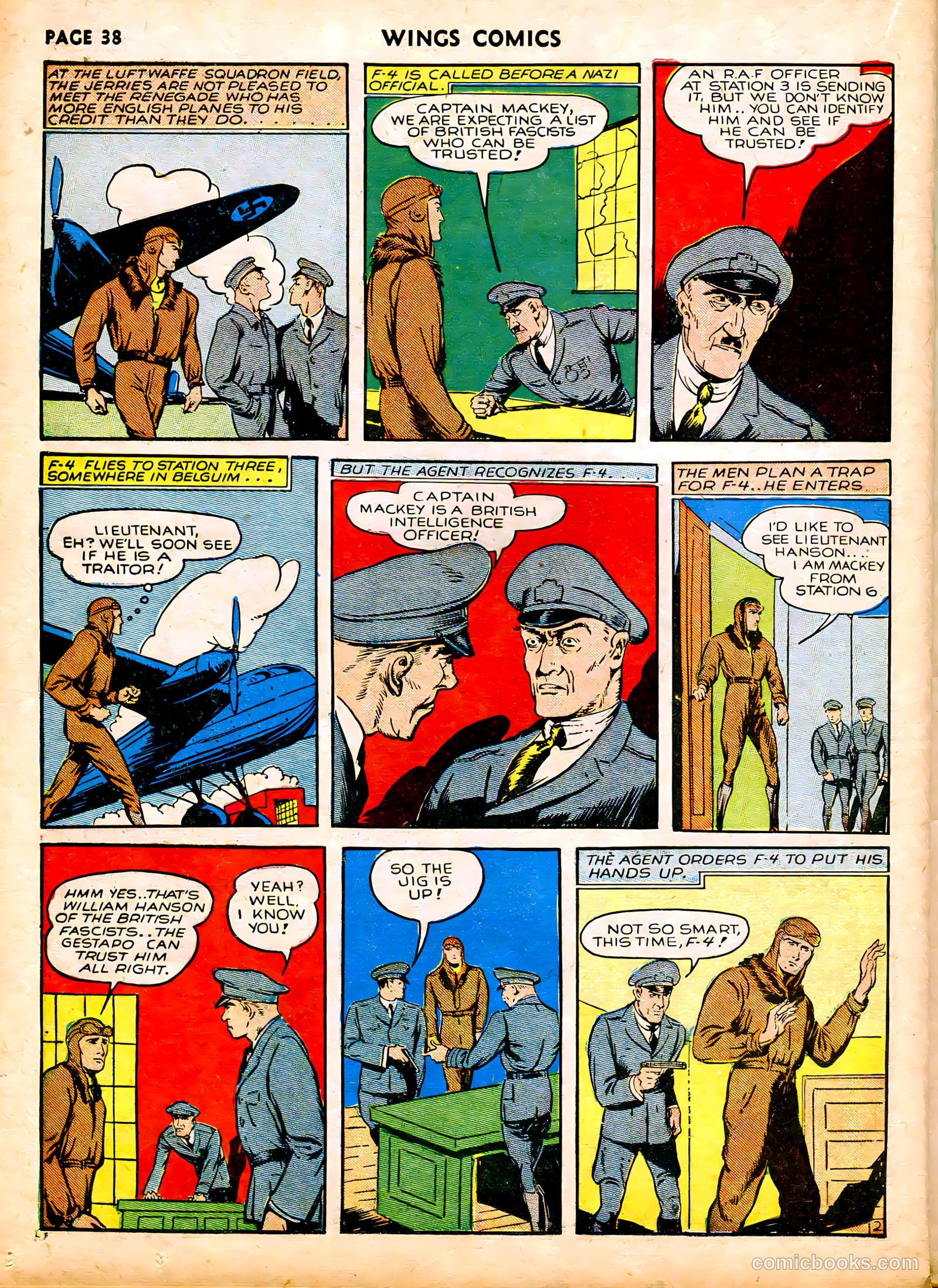 Wings Comics #6 — page 40 of 68