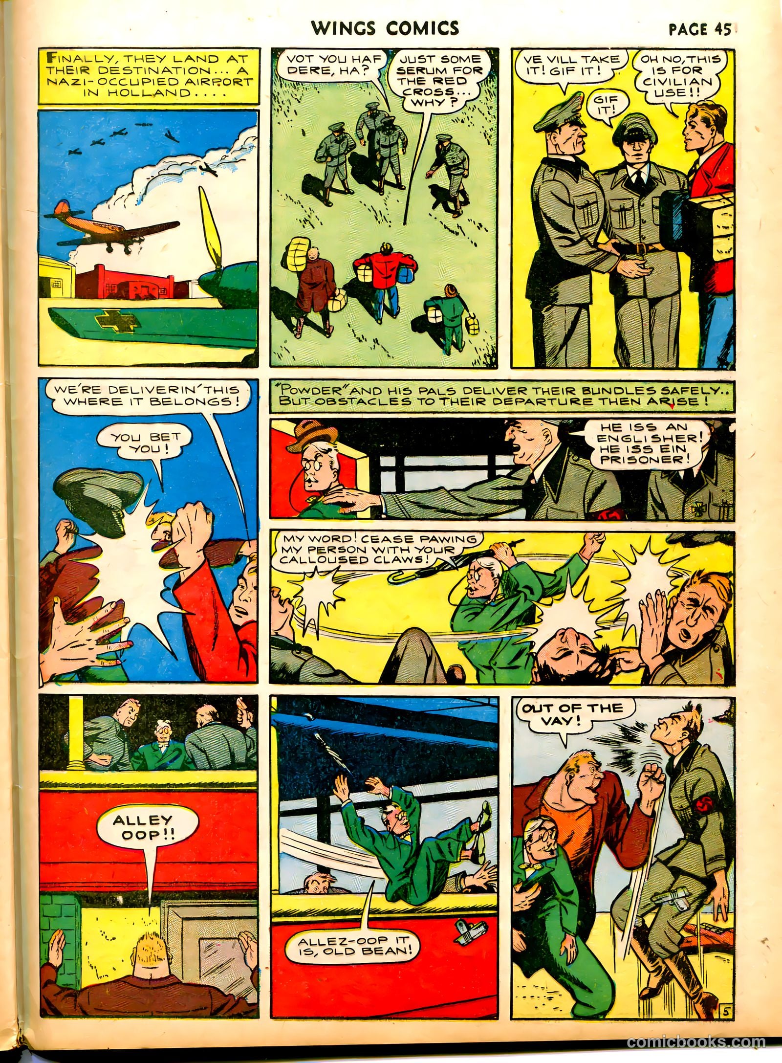 Wings Comics #6 — page 47 of 68