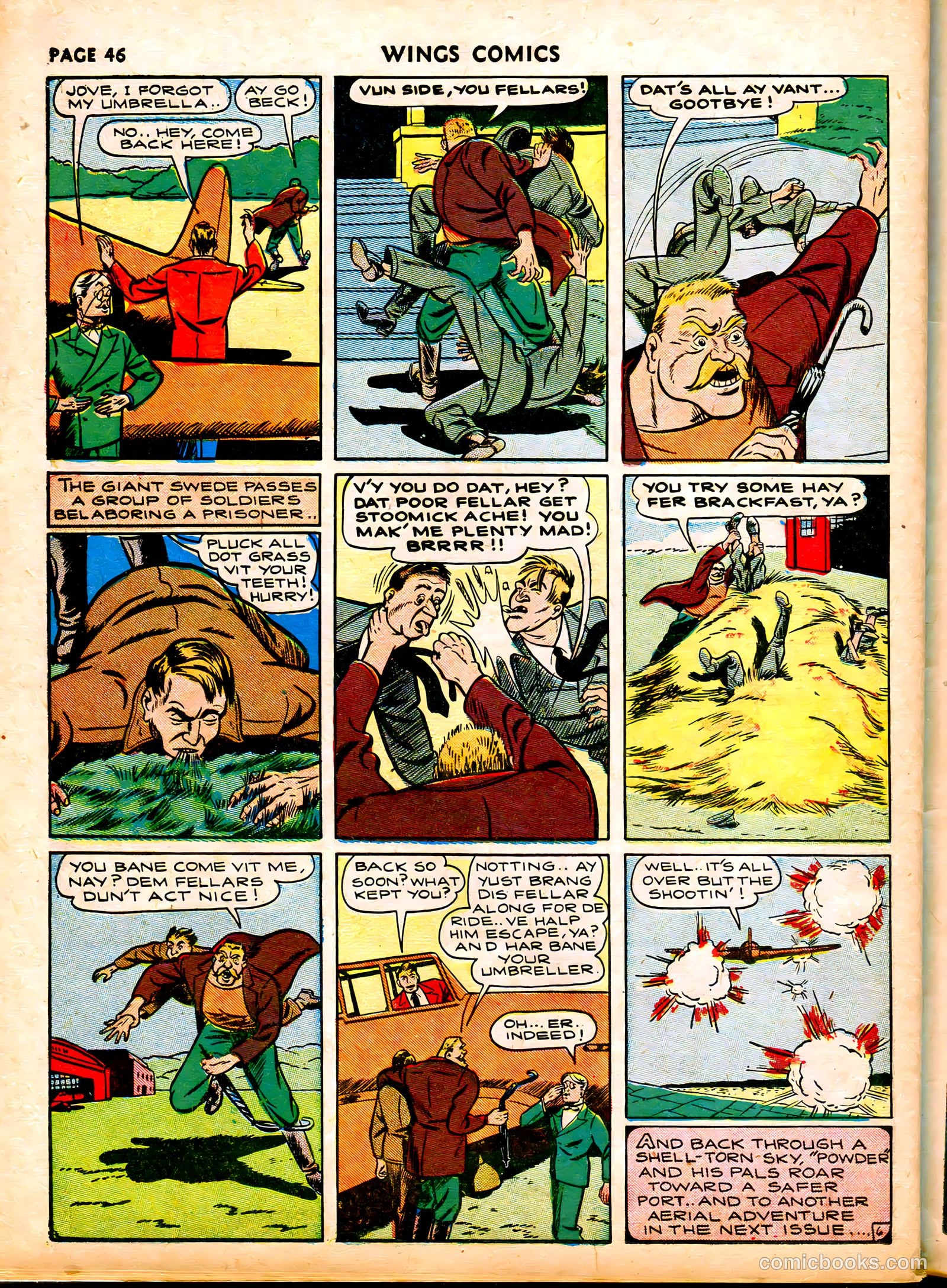 Wings Comics #6 — page 48 of 68