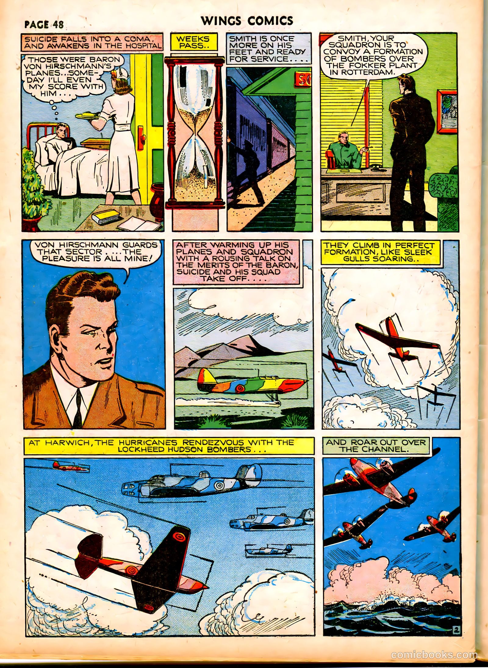 Wings Comics #6 — page 50 of 68