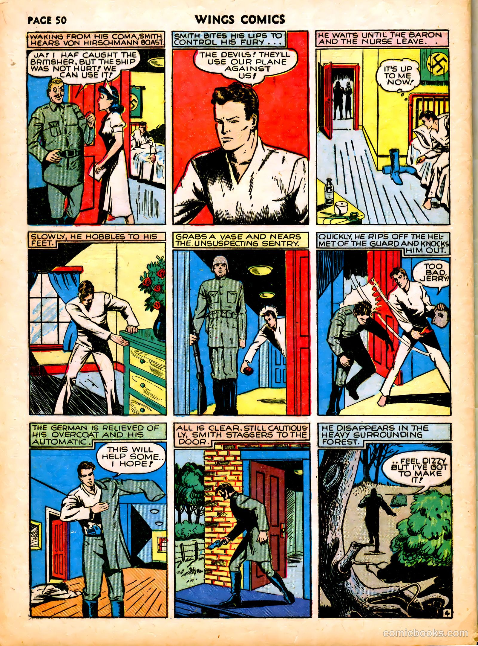 Wings Comics #6 — page 52 of 68