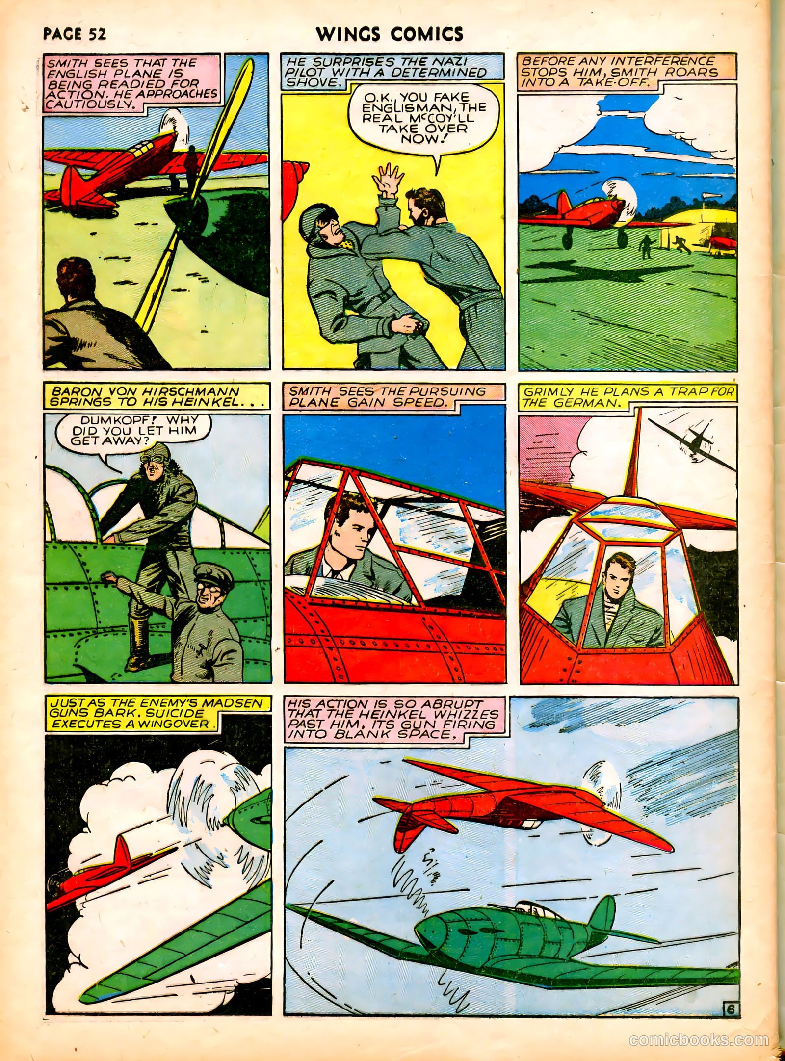 Wings Comics #6 — page 54 of 68
