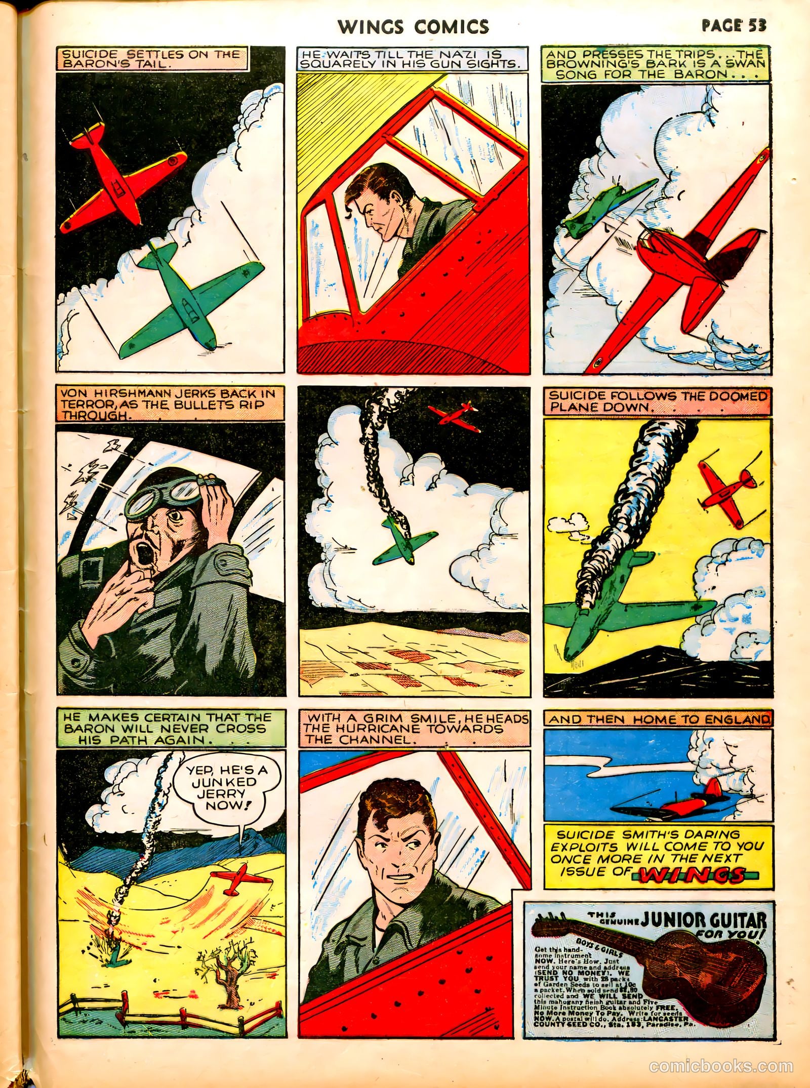 Wings Comics #6 — page 55 of 68