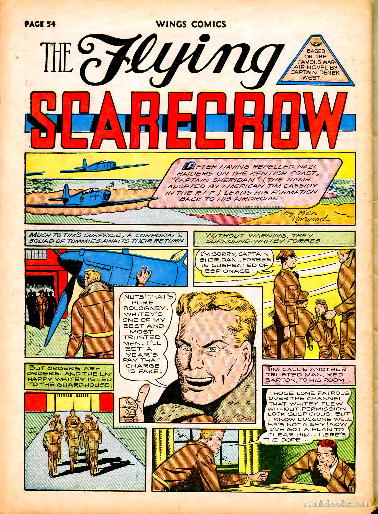 Wings Comics #6 — page 56 of 68