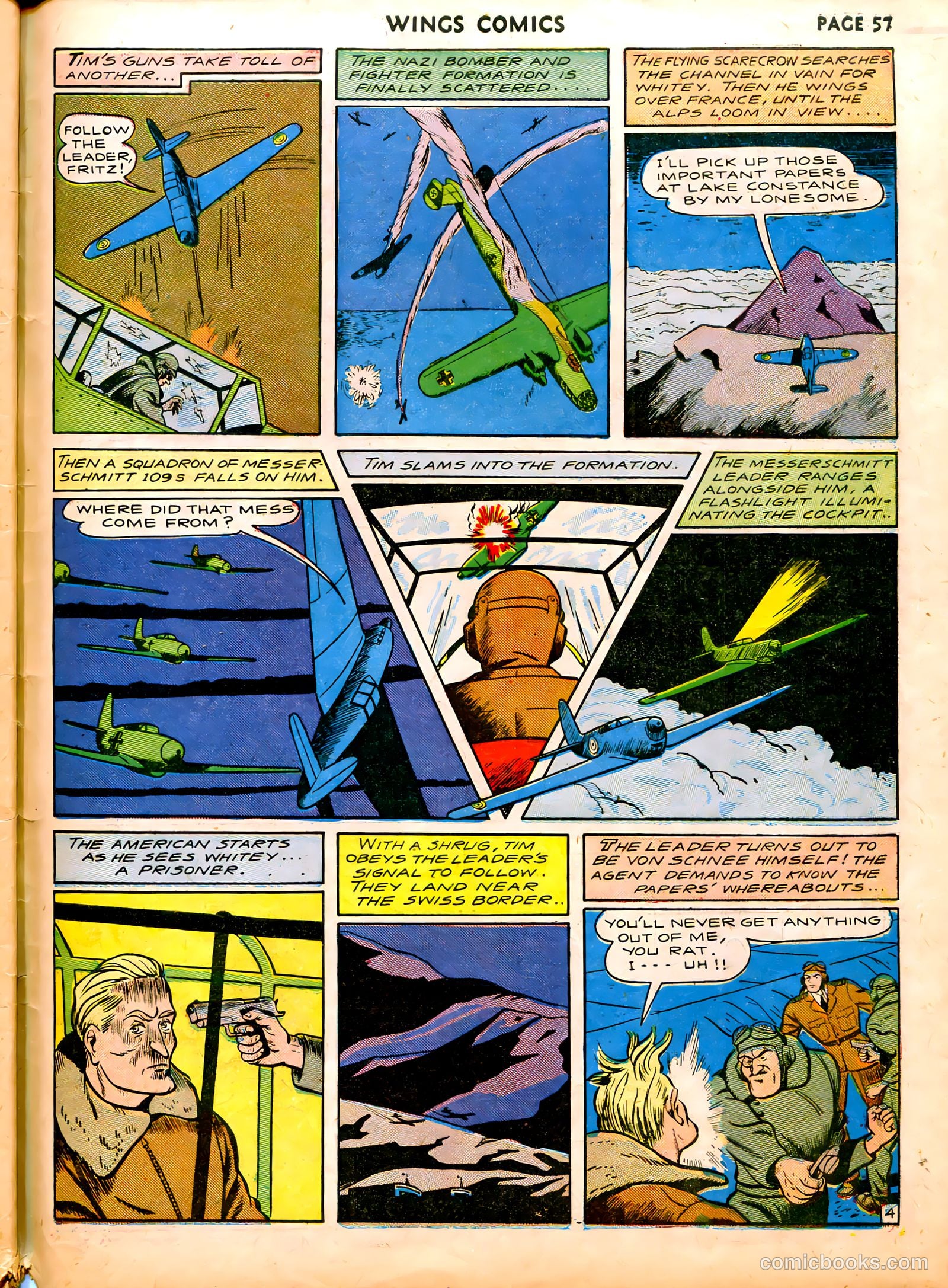 Wings Comics #6 — page 59 of 68