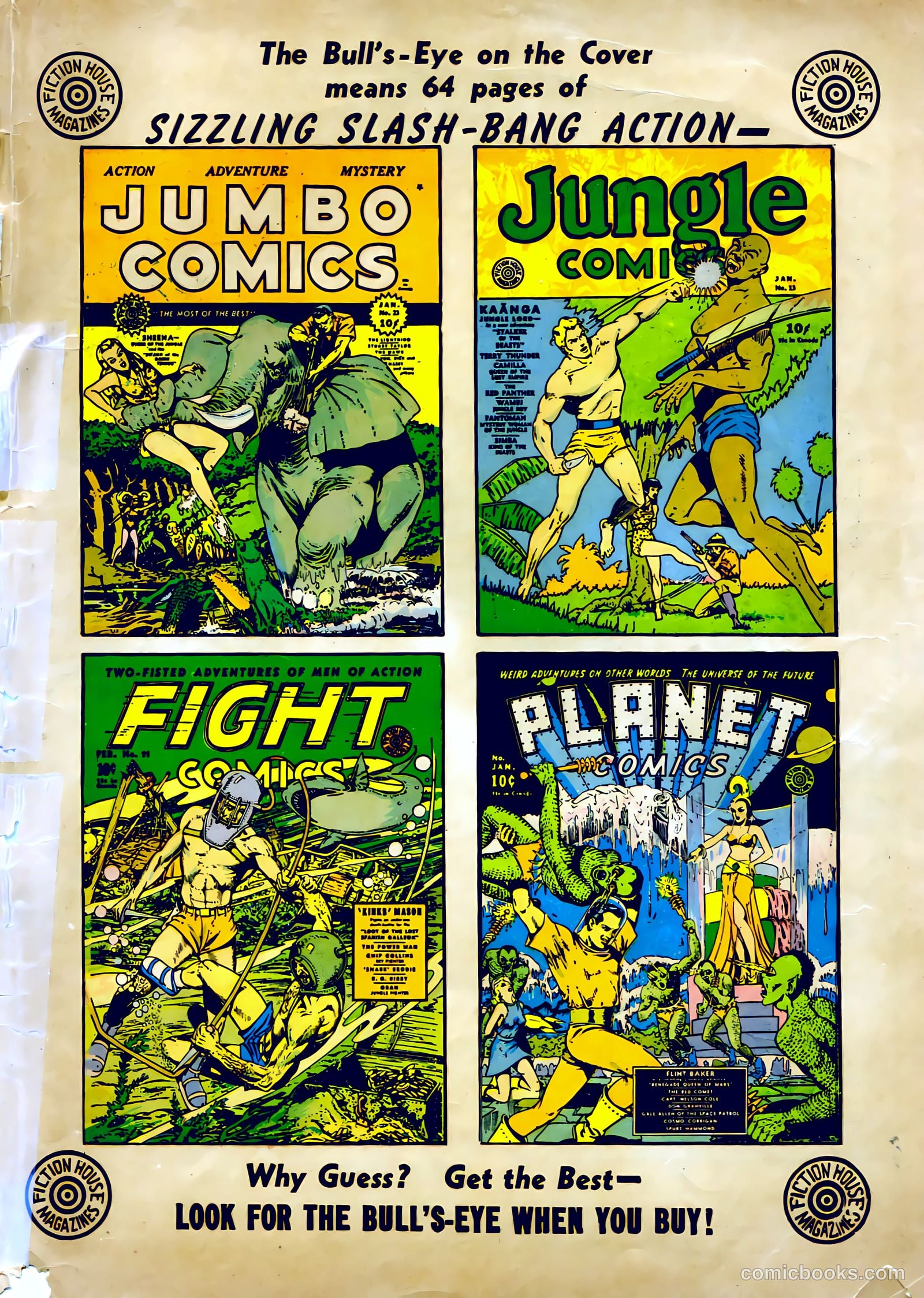 Wings Comics #6 — page 67 of 68
