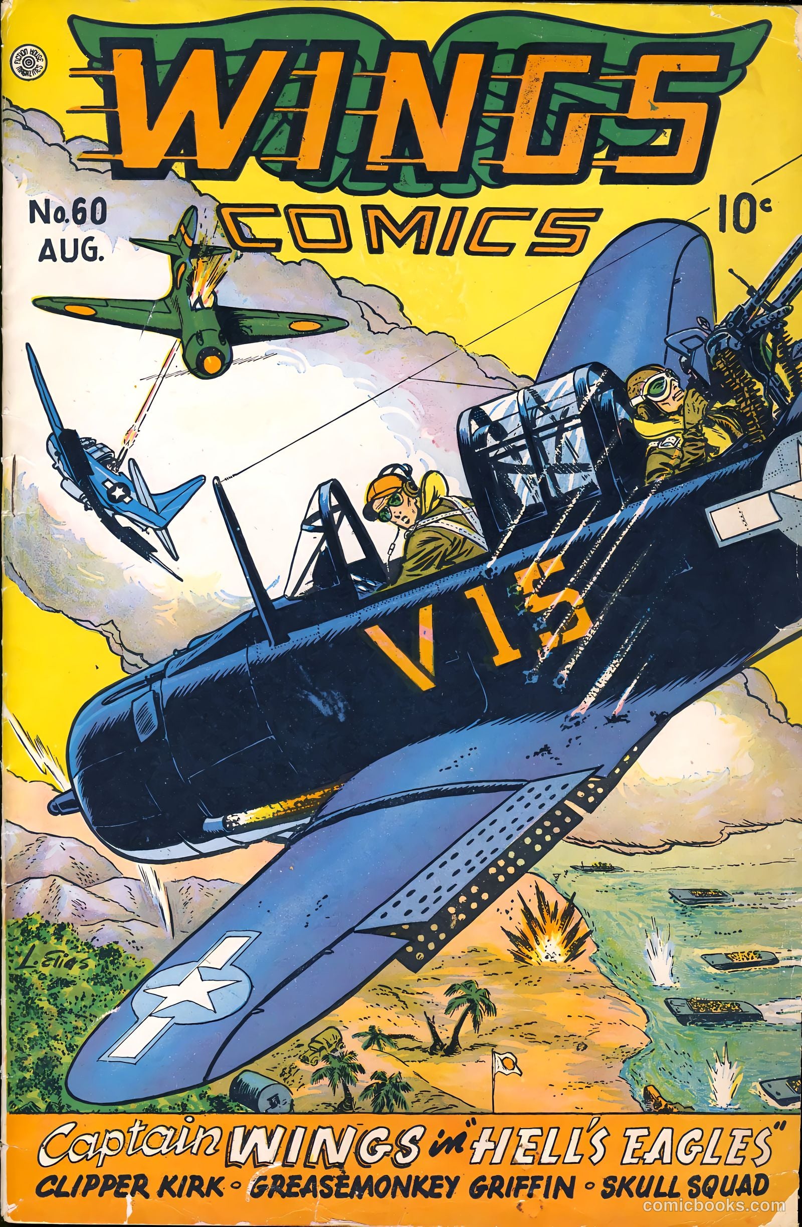 Wings Comics #60 — page 1 of 36