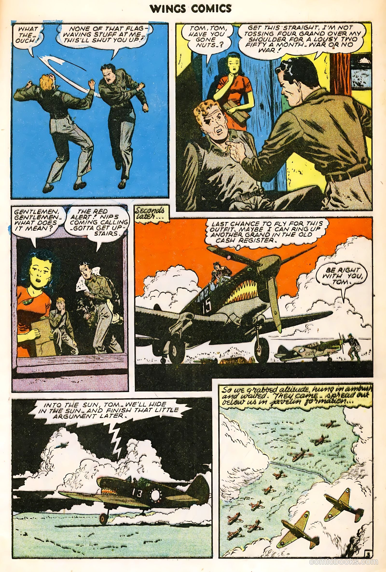 Wings Comics #60 — page 5 of 36