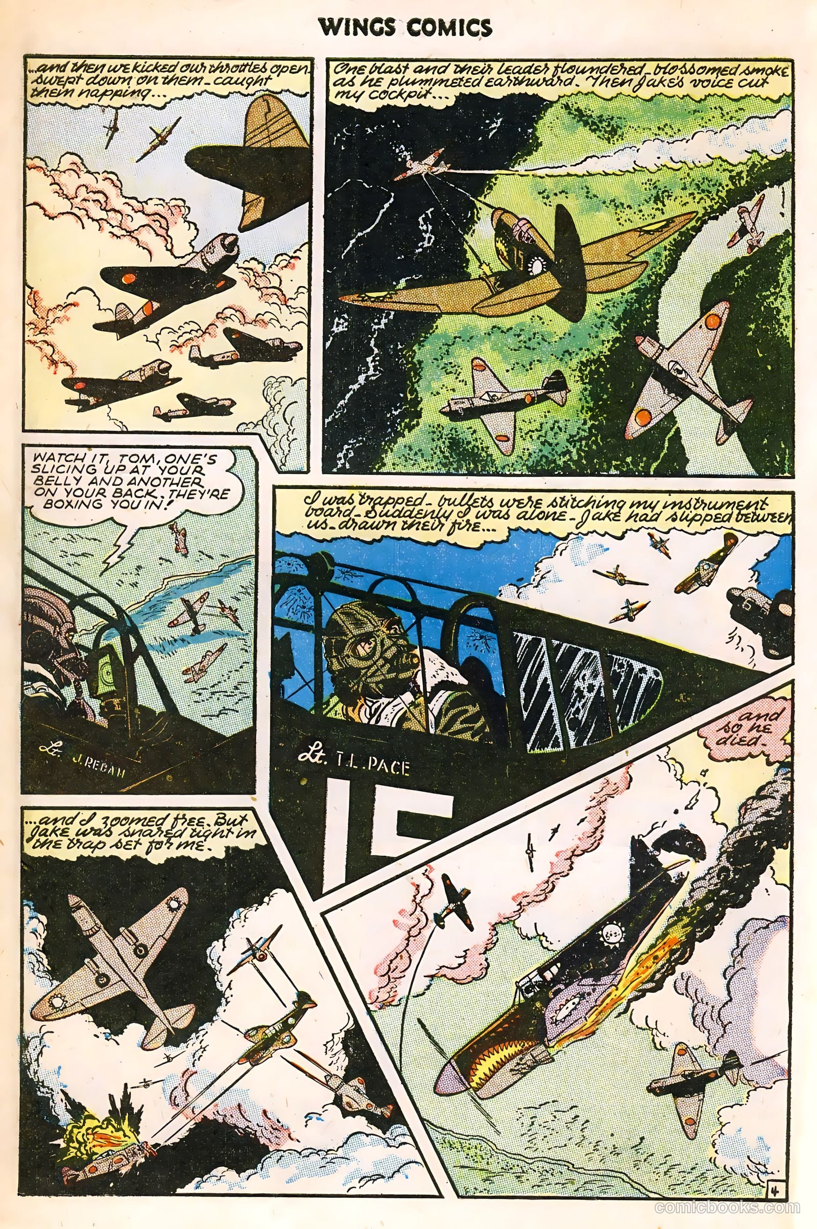 Wings Comics #60 — page 6 of 36