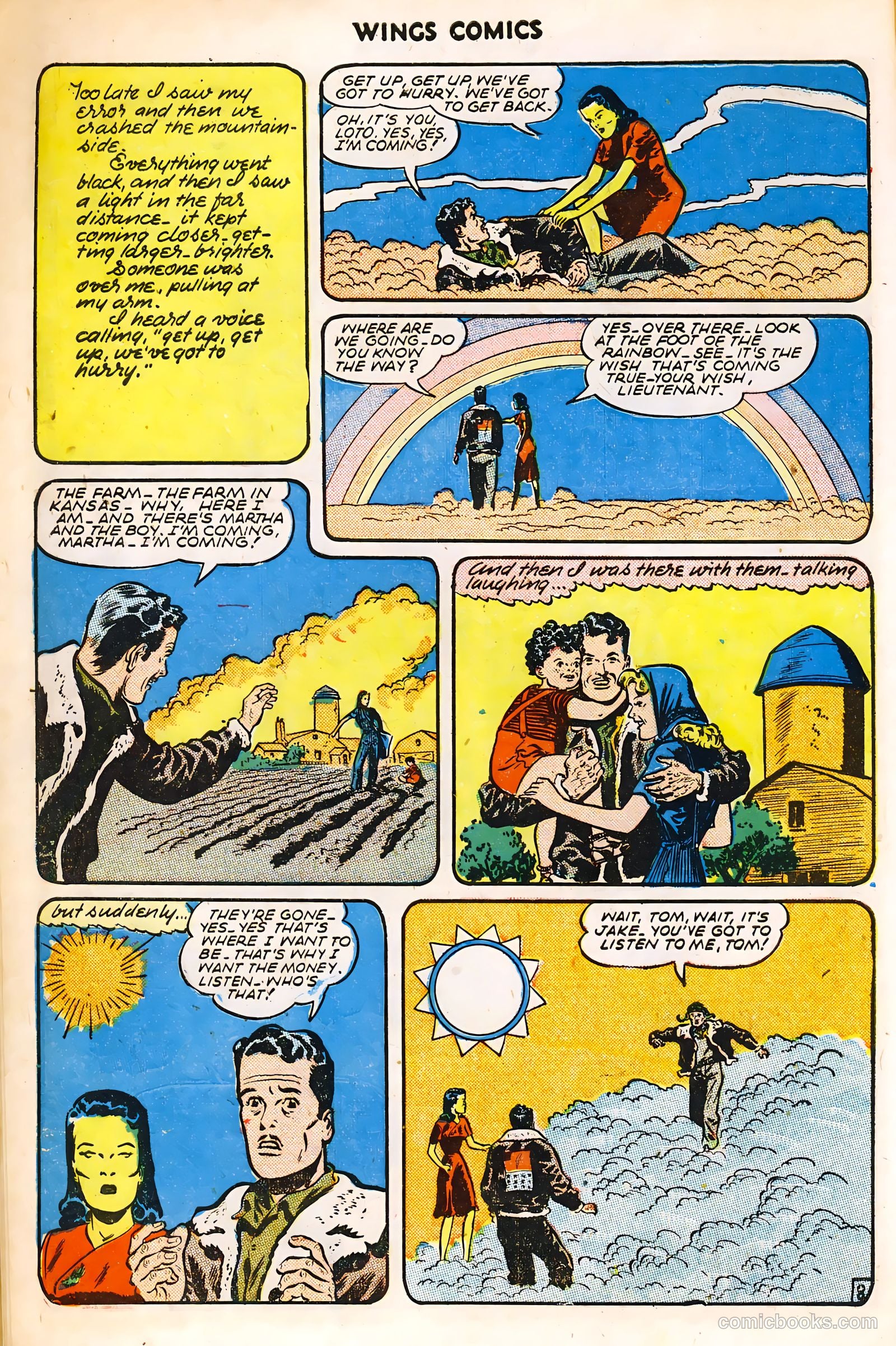 Wings Comics #60 — page 10 of 36