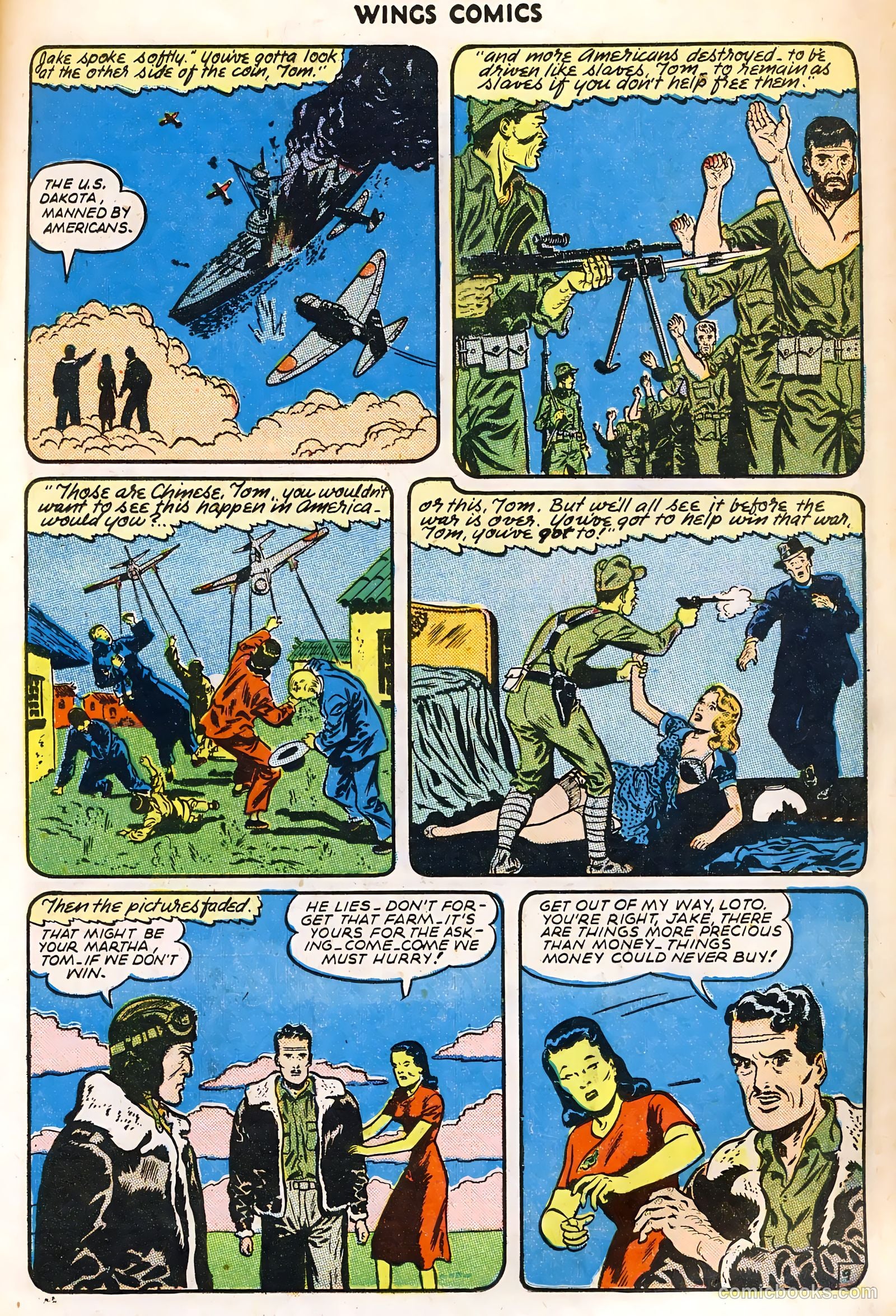 Wings Comics #60 — page 11 of 36