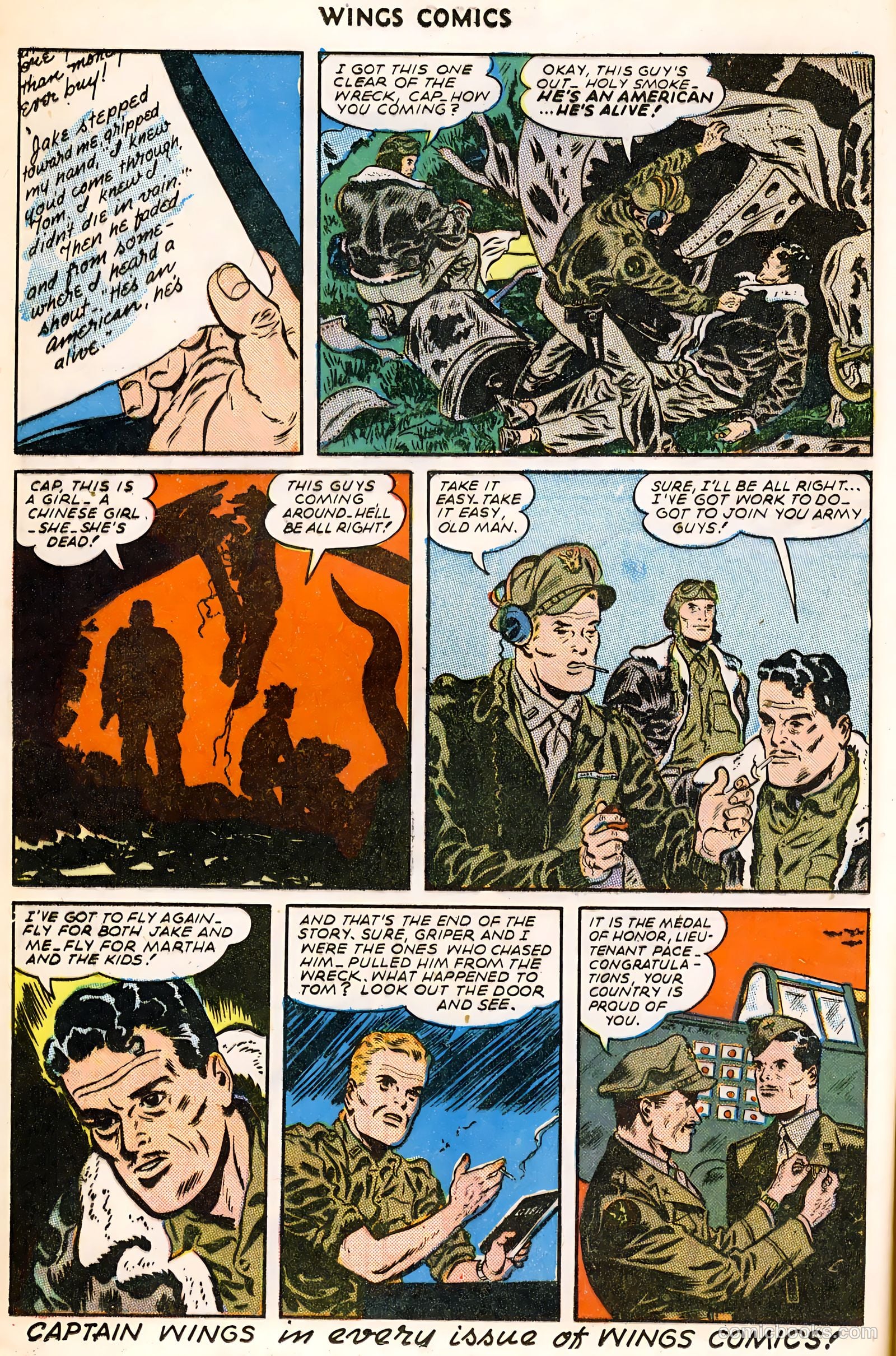 Wings Comics #60 — page 12 of 36