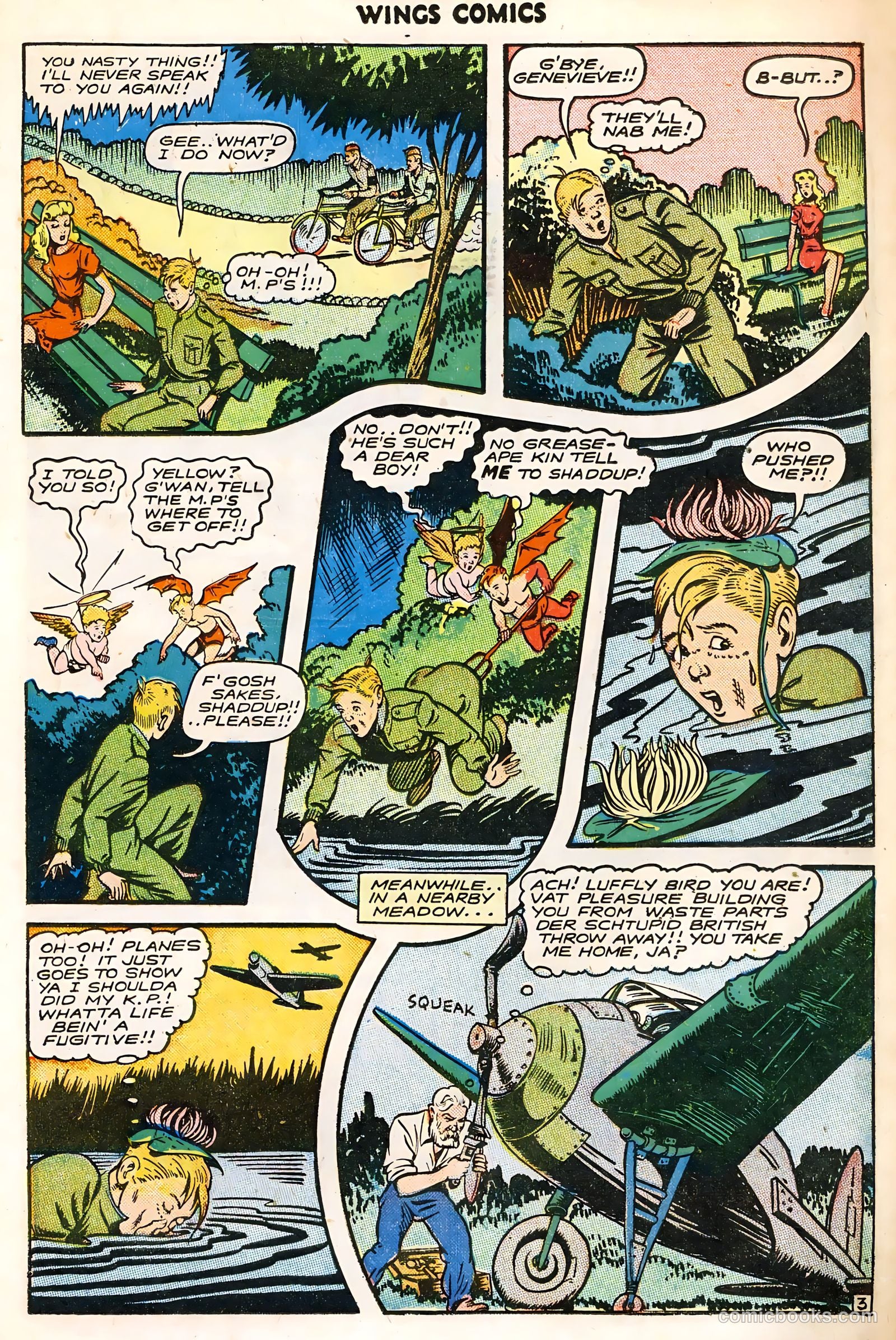 Wings Comics #60 — page 15 of 36