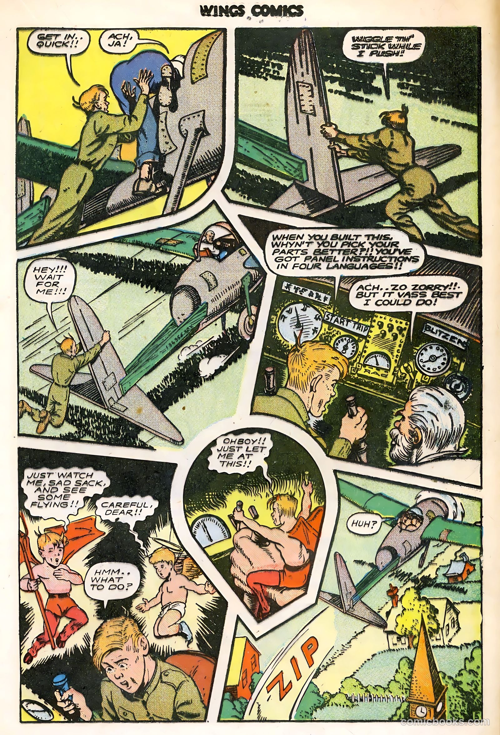 Wings Comics #60 — page 17 of 36