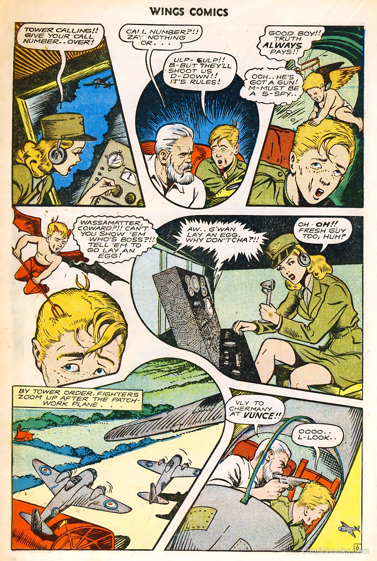 Wings Comics #60 — page 18 of 36