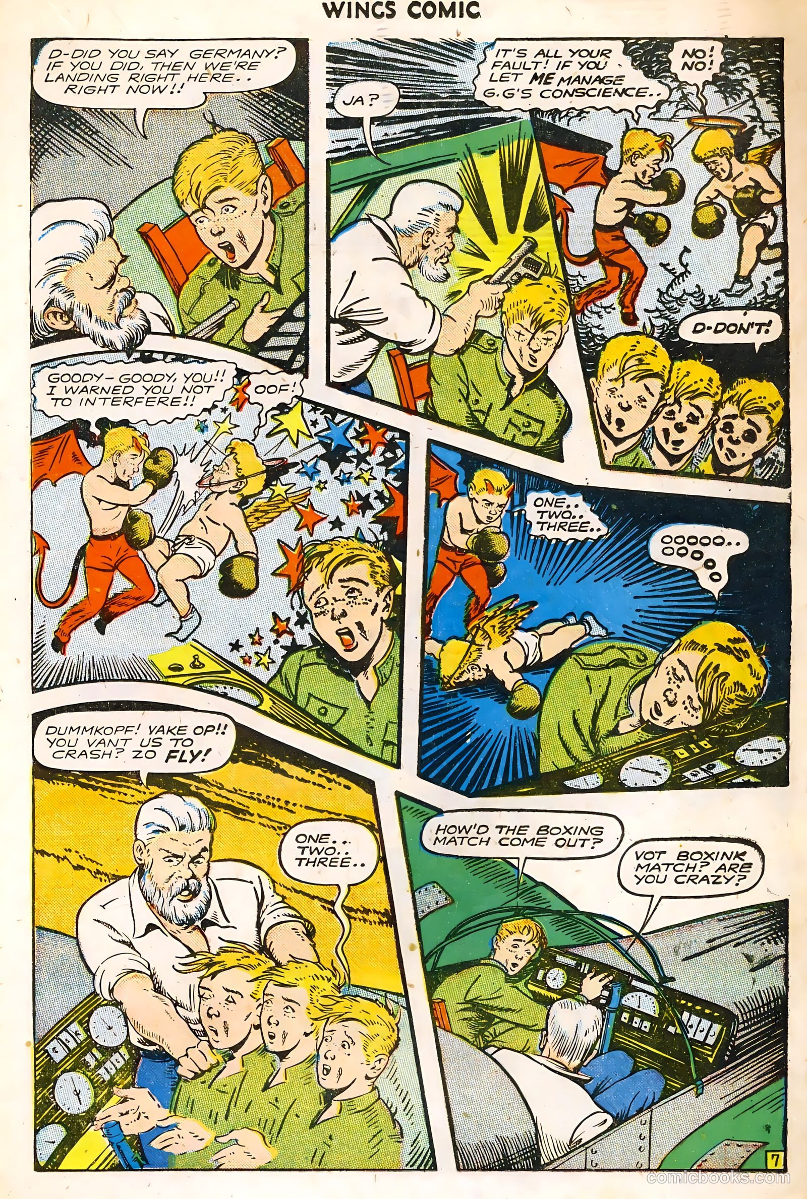 Wings Comics #60 — page 19 of 36