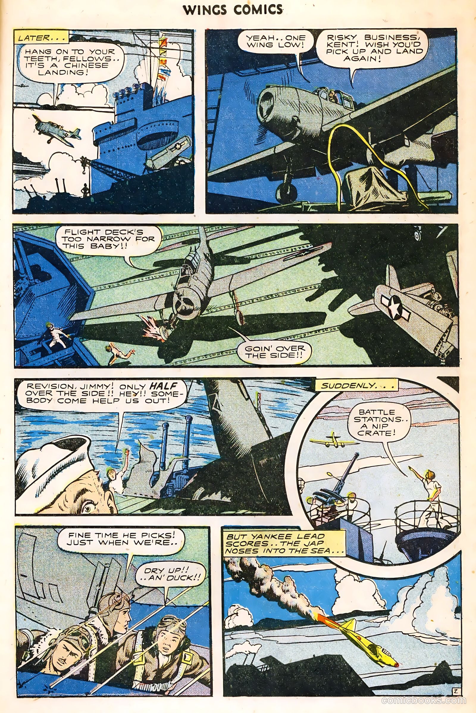 Wings Comics #60 — page 23 of 36