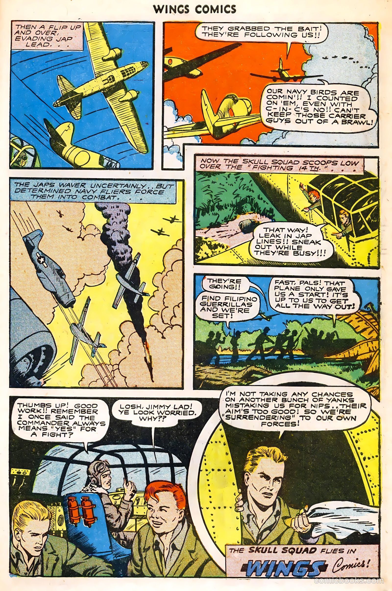 Wings Comics #60 — page 27 of 36