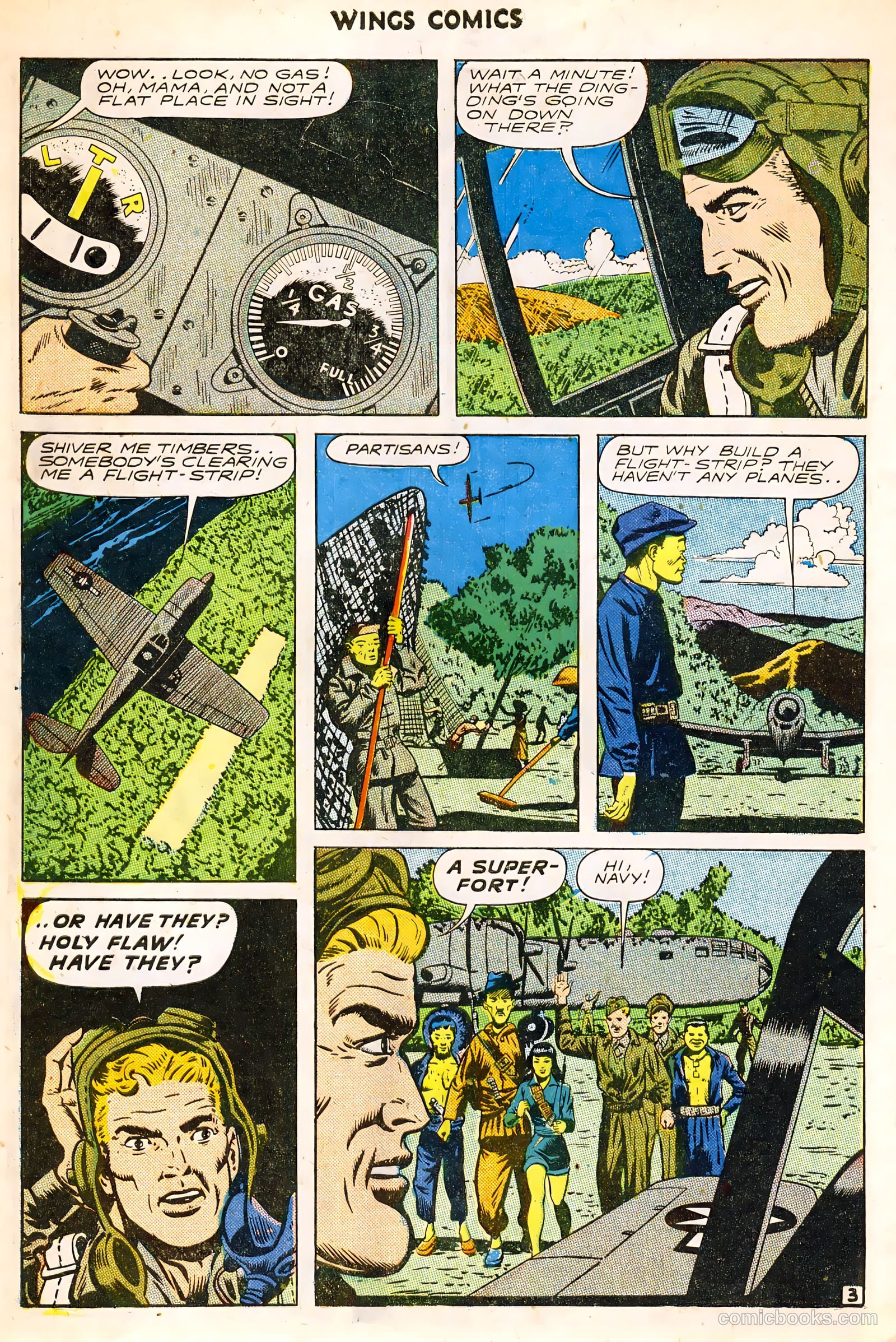 Wings Comics #60 — page 30 of 36