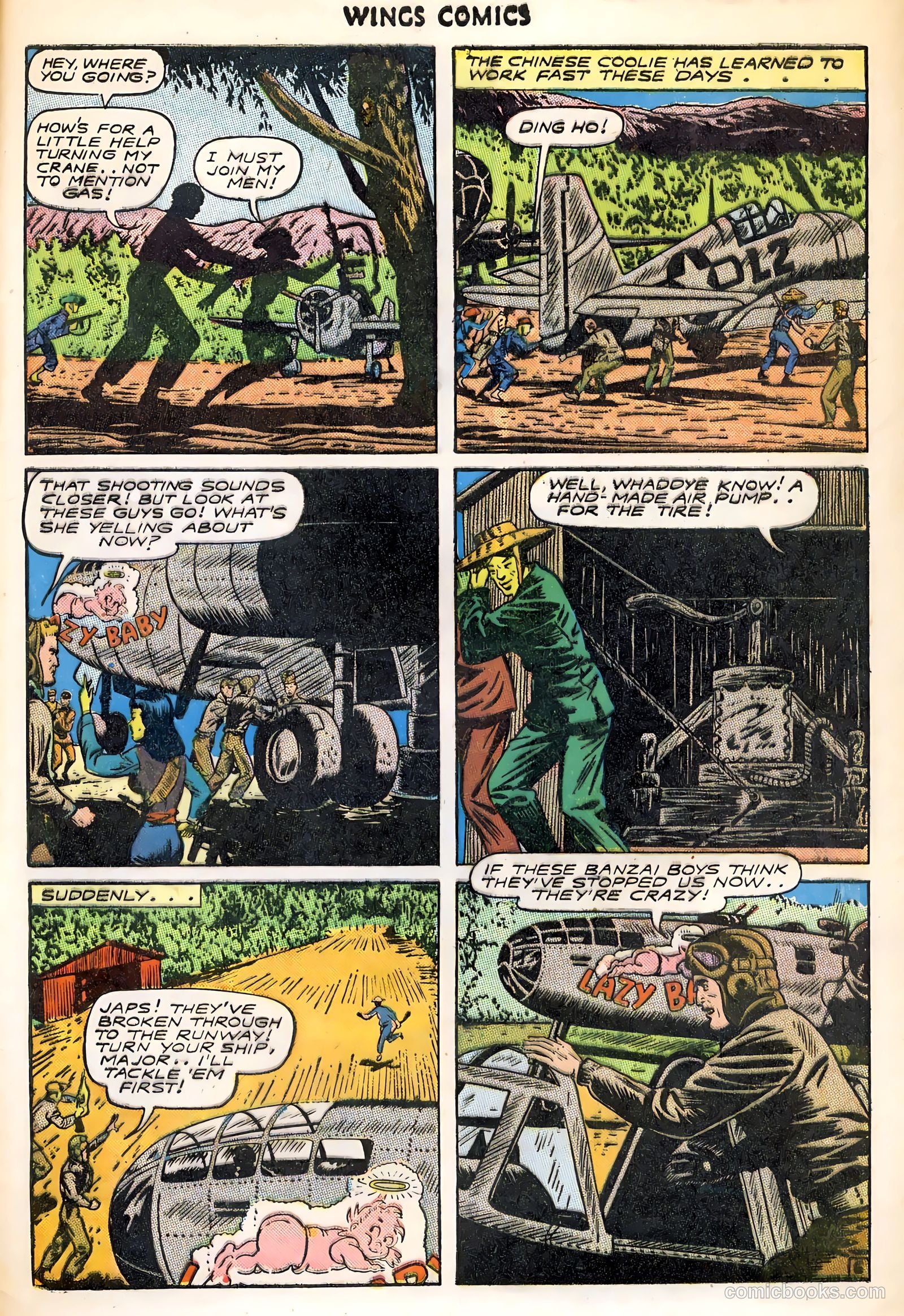 Wings Comics #60 — page 33 of 36