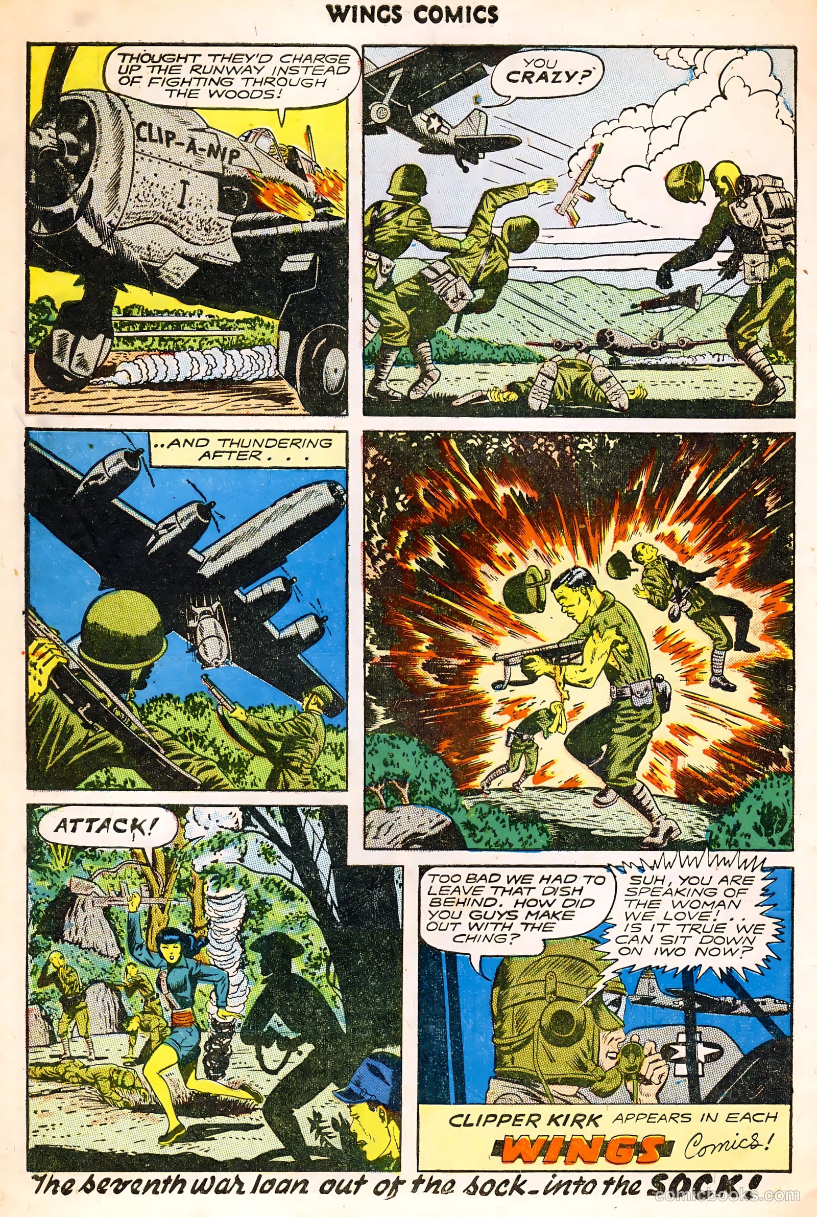 Wings Comics #60 — page 34 of 36