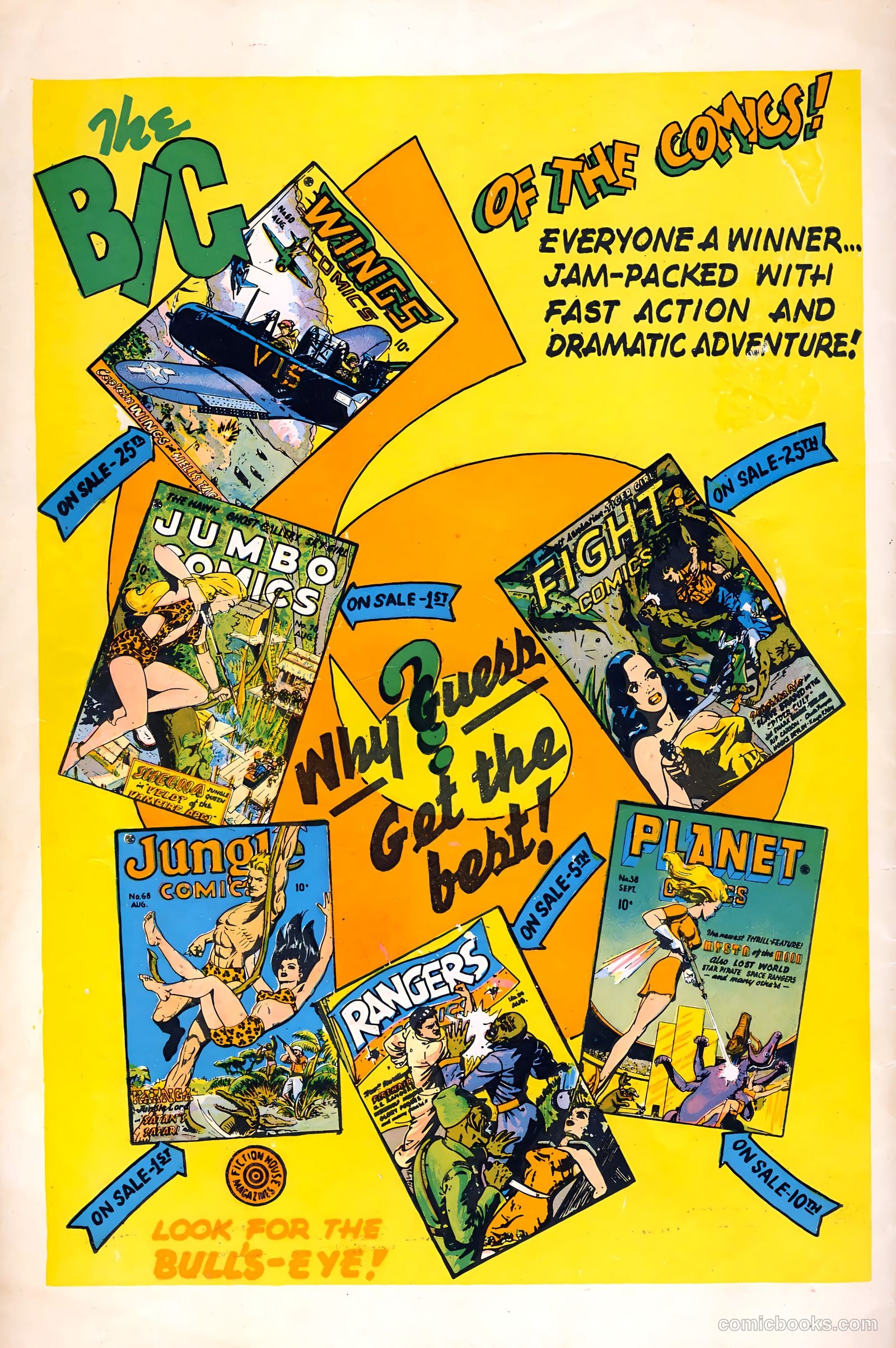 Wings Comics #60 — page 36 of 36