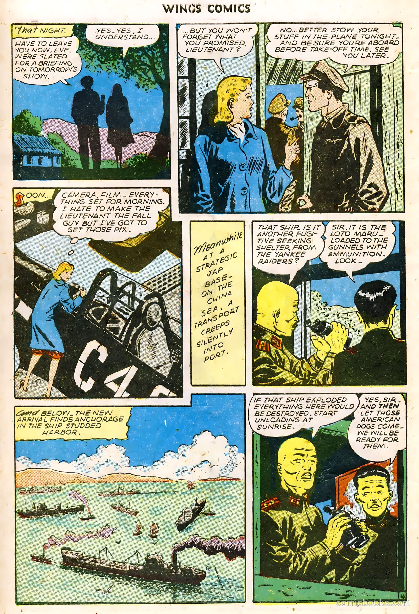 Wings Comics #61 — page 6 of 36