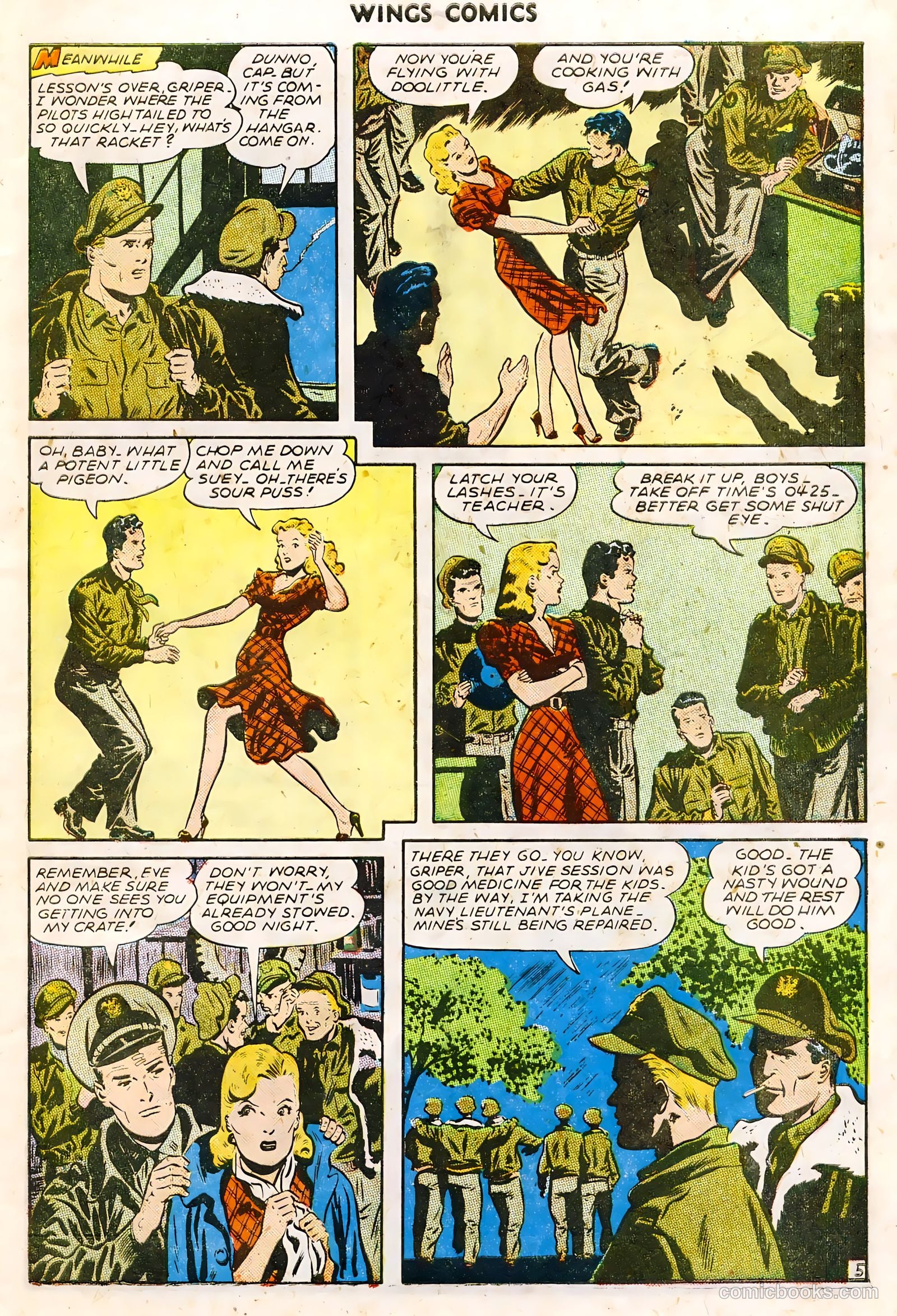 Wings Comics #61 — page 7 of 36