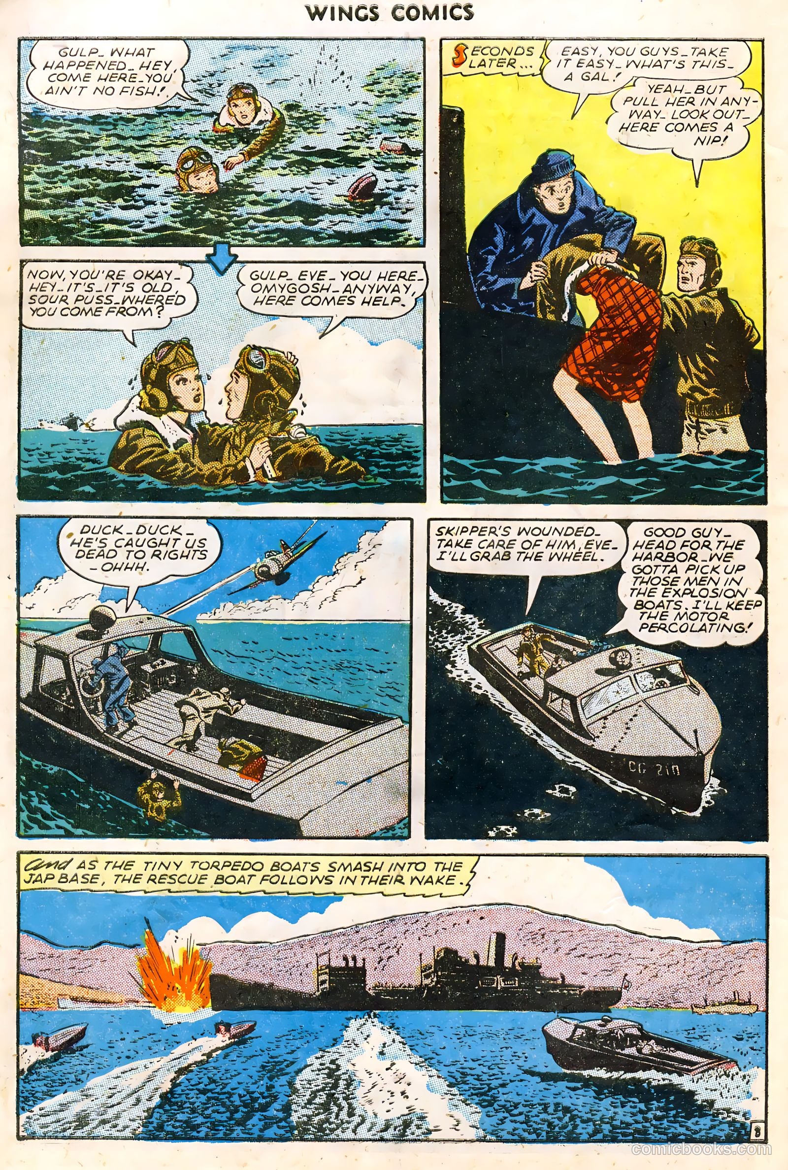 Wings Comics #61 — page 10 of 36
