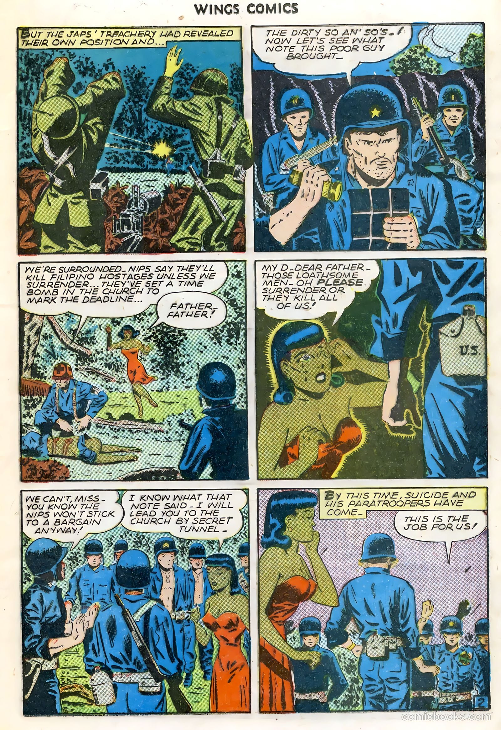 Wings Comics #61 — page 13 of 36