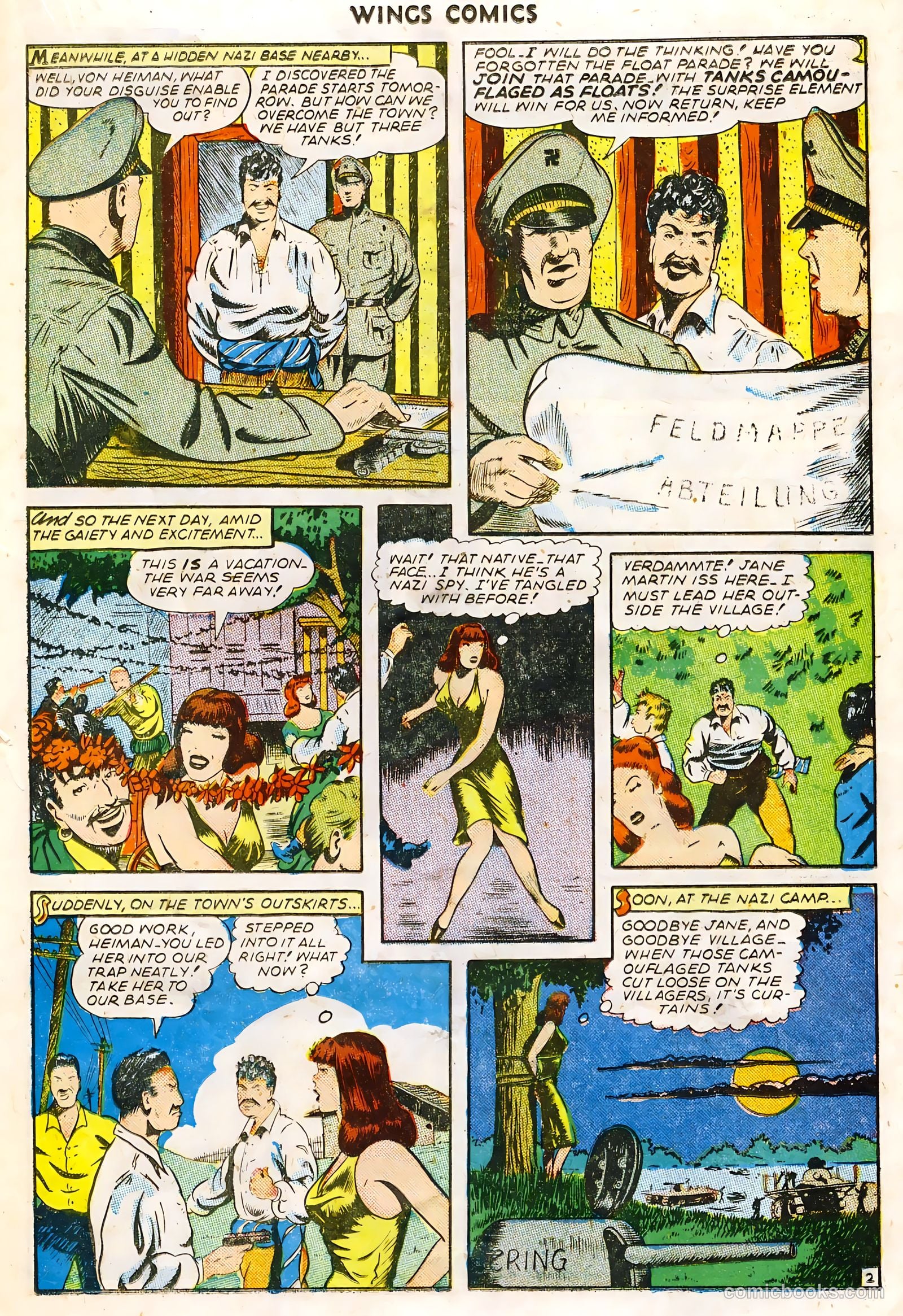 Wings Comics #61 — page 19 of 36