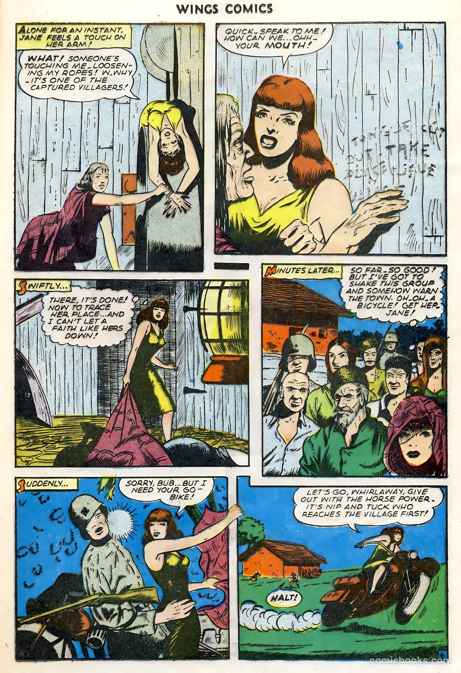 Wings Comics #61 — page 21 of 36