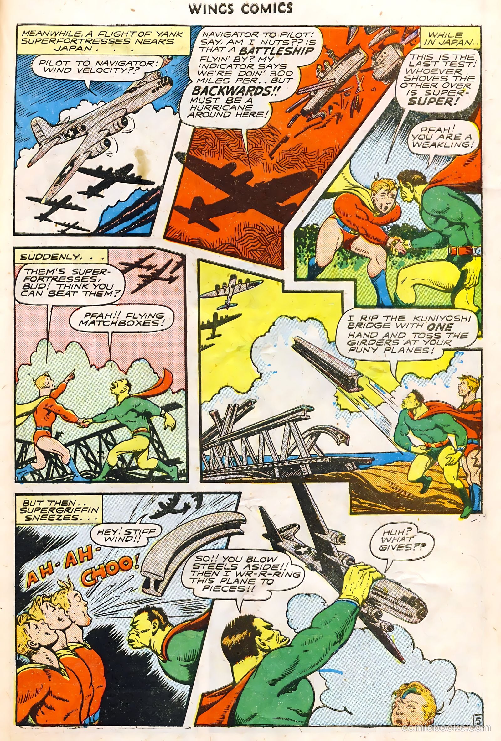 Wings Comics #61 — page 27 of 36