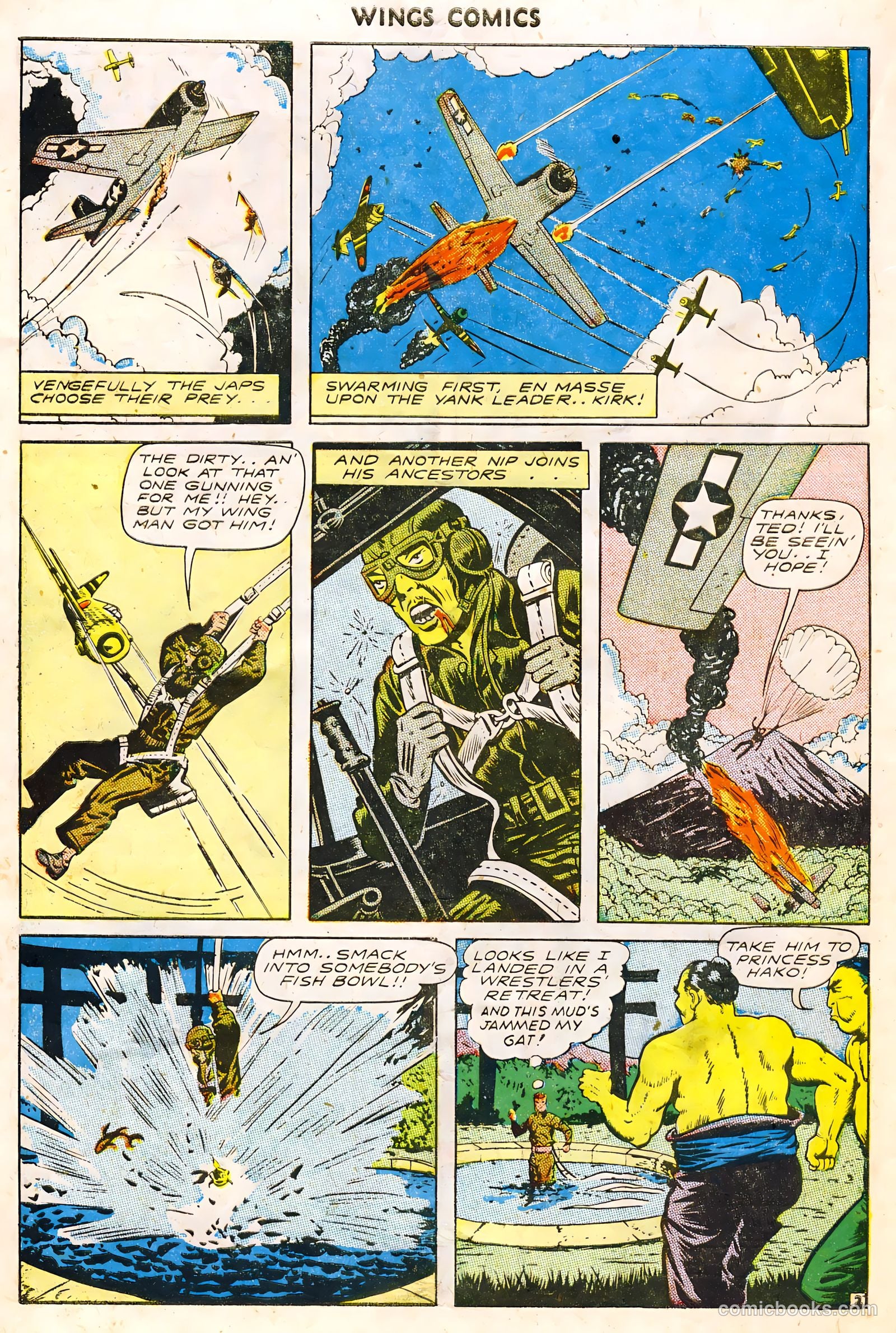 Wings Comics #61 — page 30 of 36