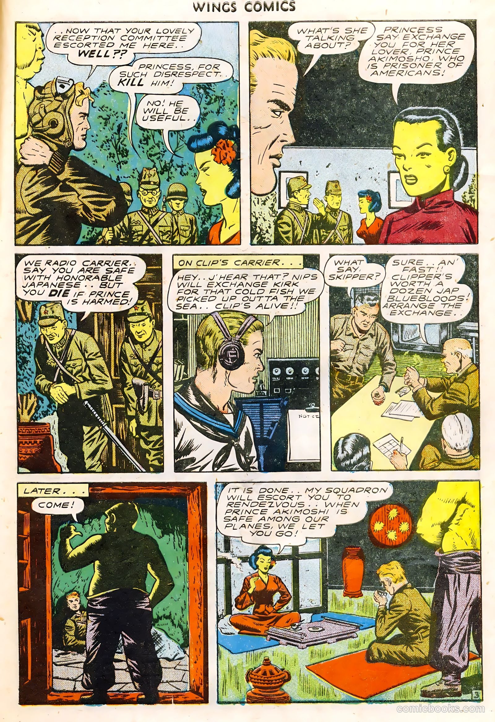 Wings Comics #61 — page 31 of 36