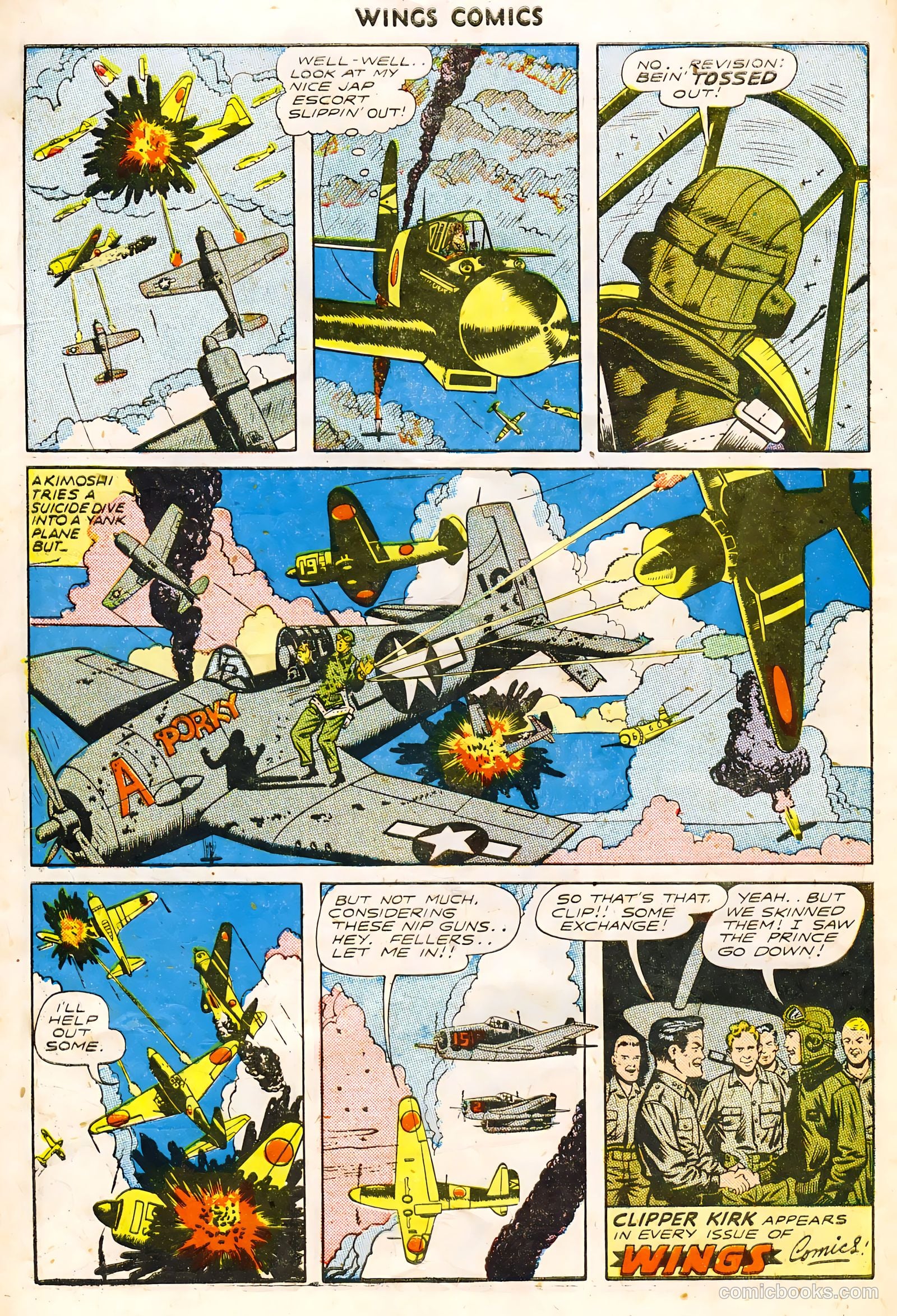 Wings Comics #61 — page 34 of 36