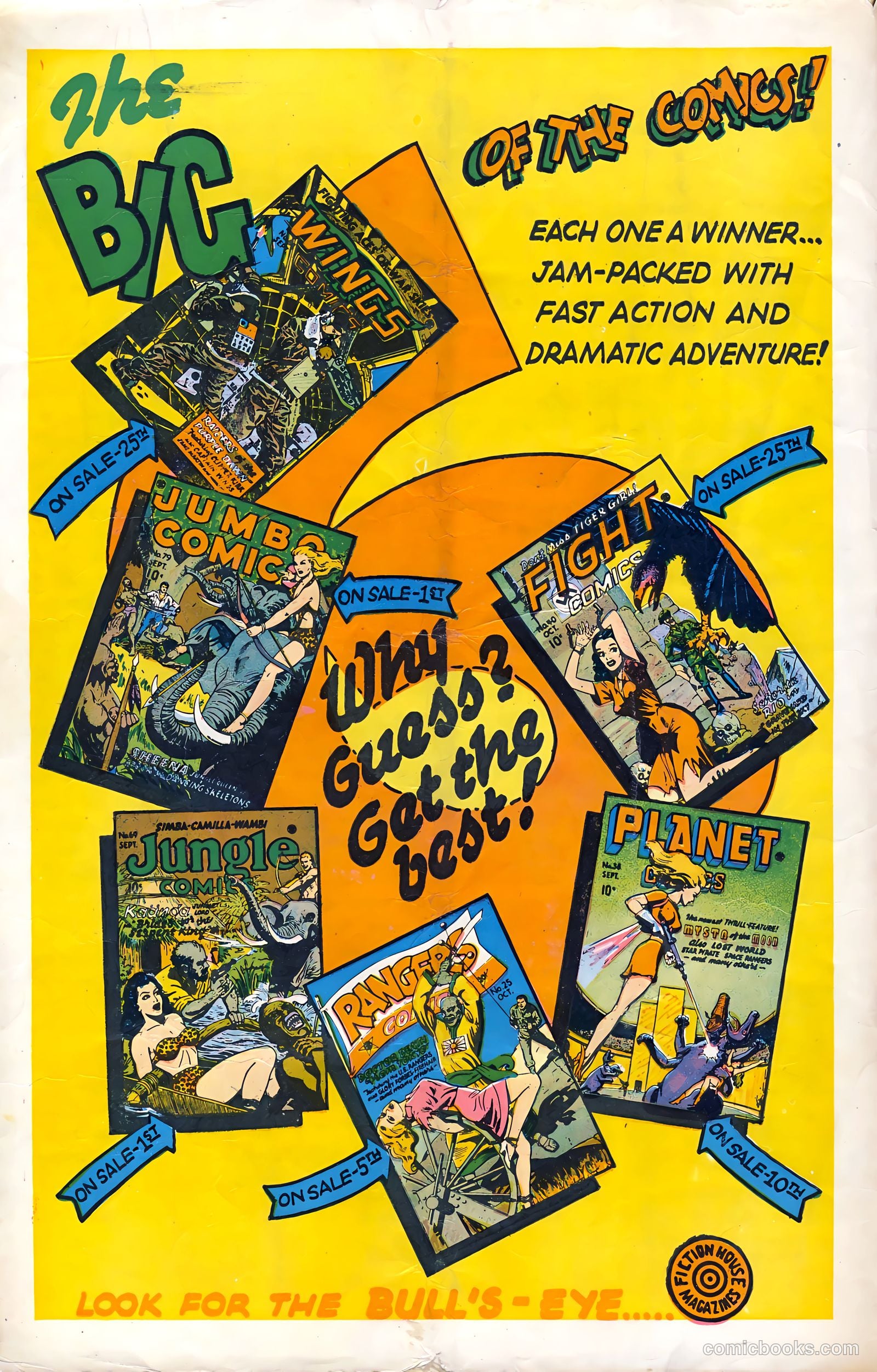 Wings Comics #61 — page 36 of 36