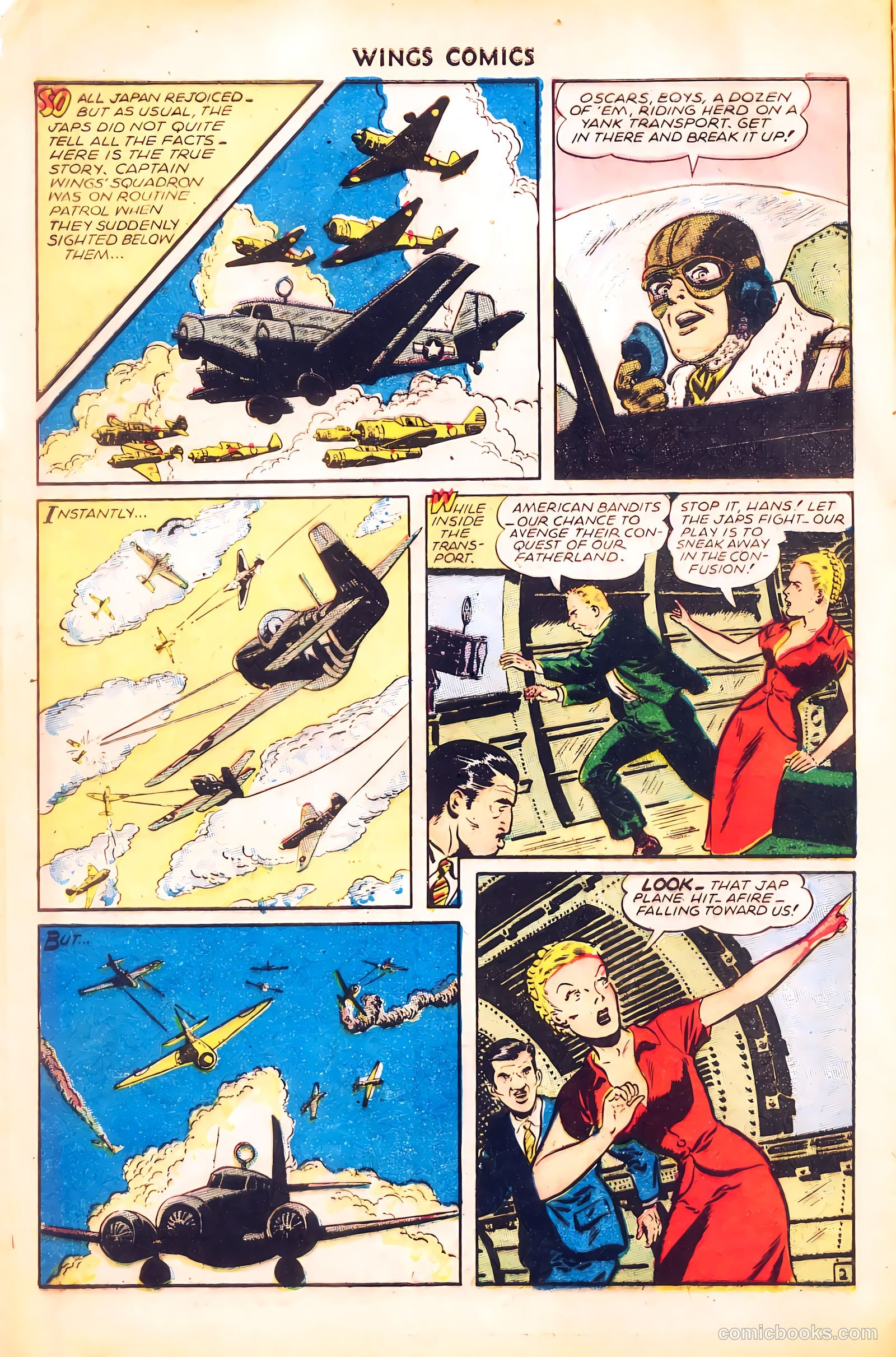 Wings Comics #62 — page 4 of 36
