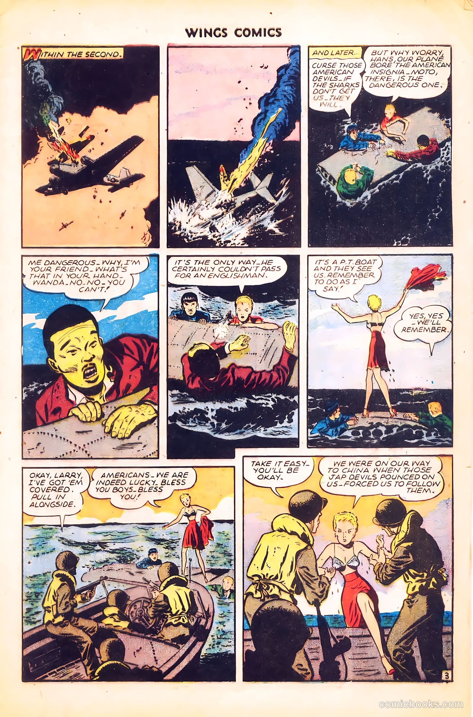 Wings Comics #62 — page 5 of 36