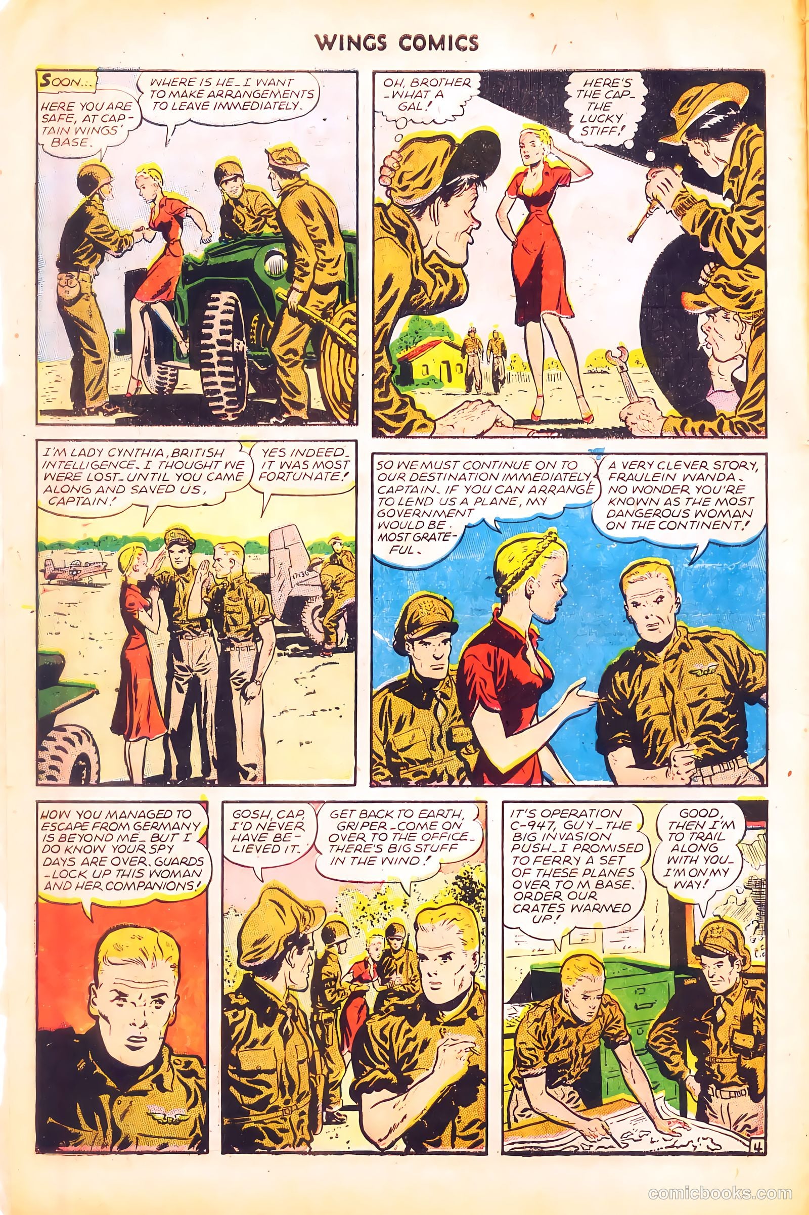 Wings Comics #62 — page 6 of 36