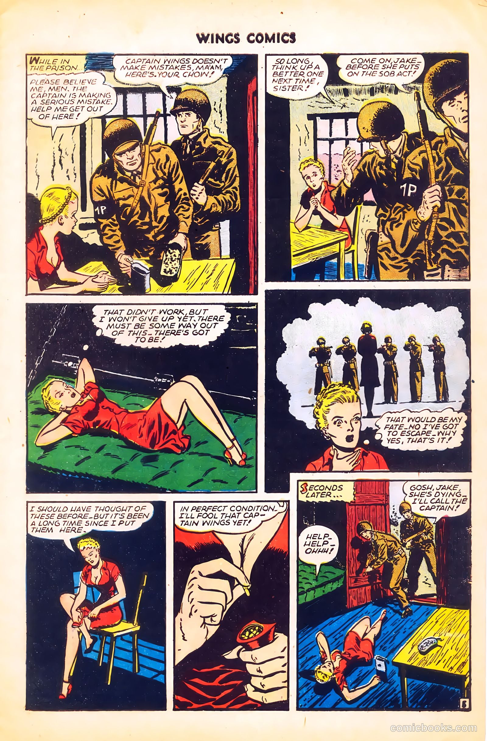 Wings Comics #62 — page 7 of 36