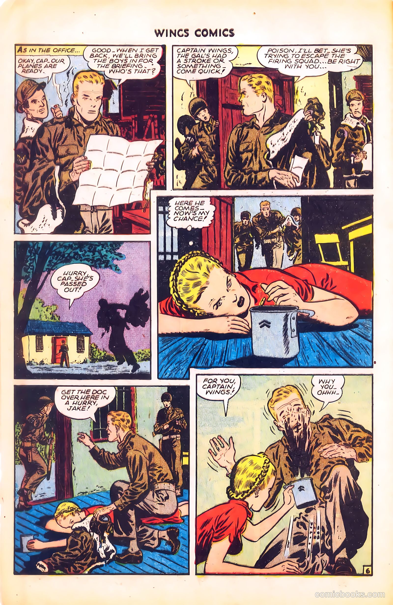 Wings Comics #62 — page 8 of 36