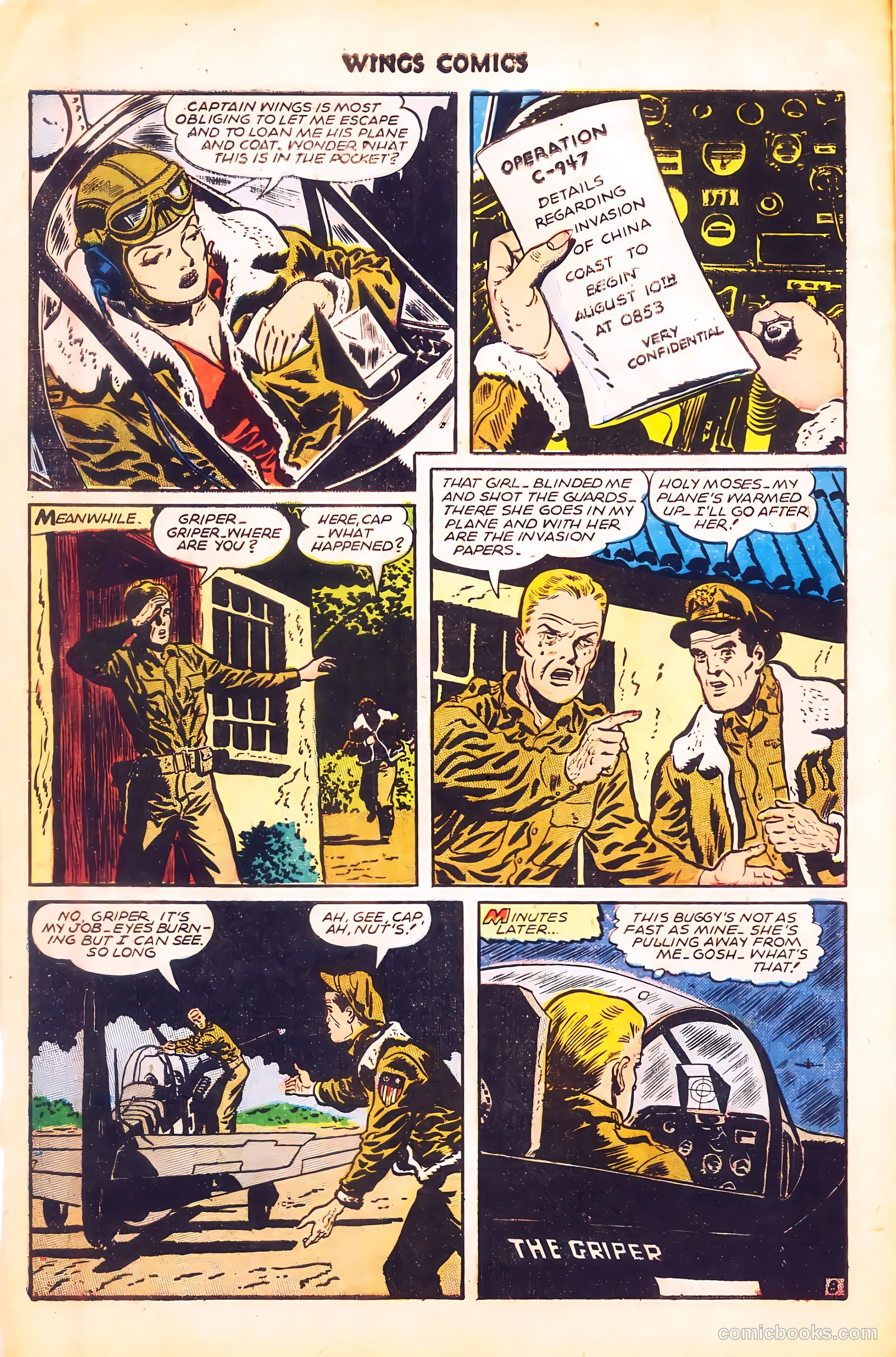 Wings Comics #62 — page 10 of 36