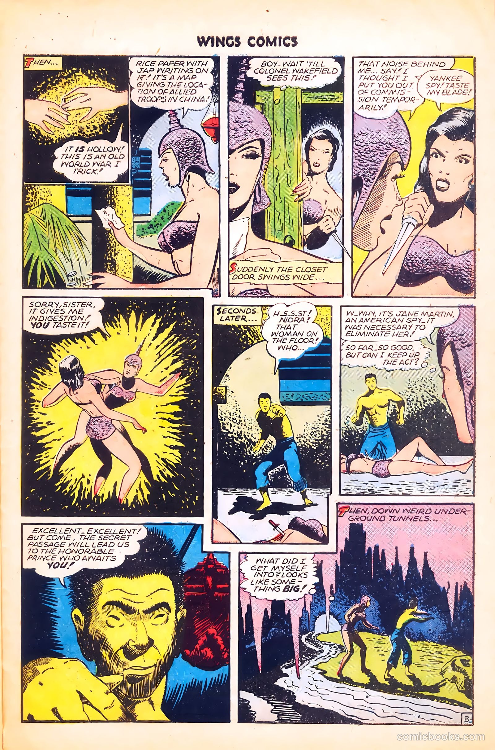 Wings Comics #62 — page 27 of 36