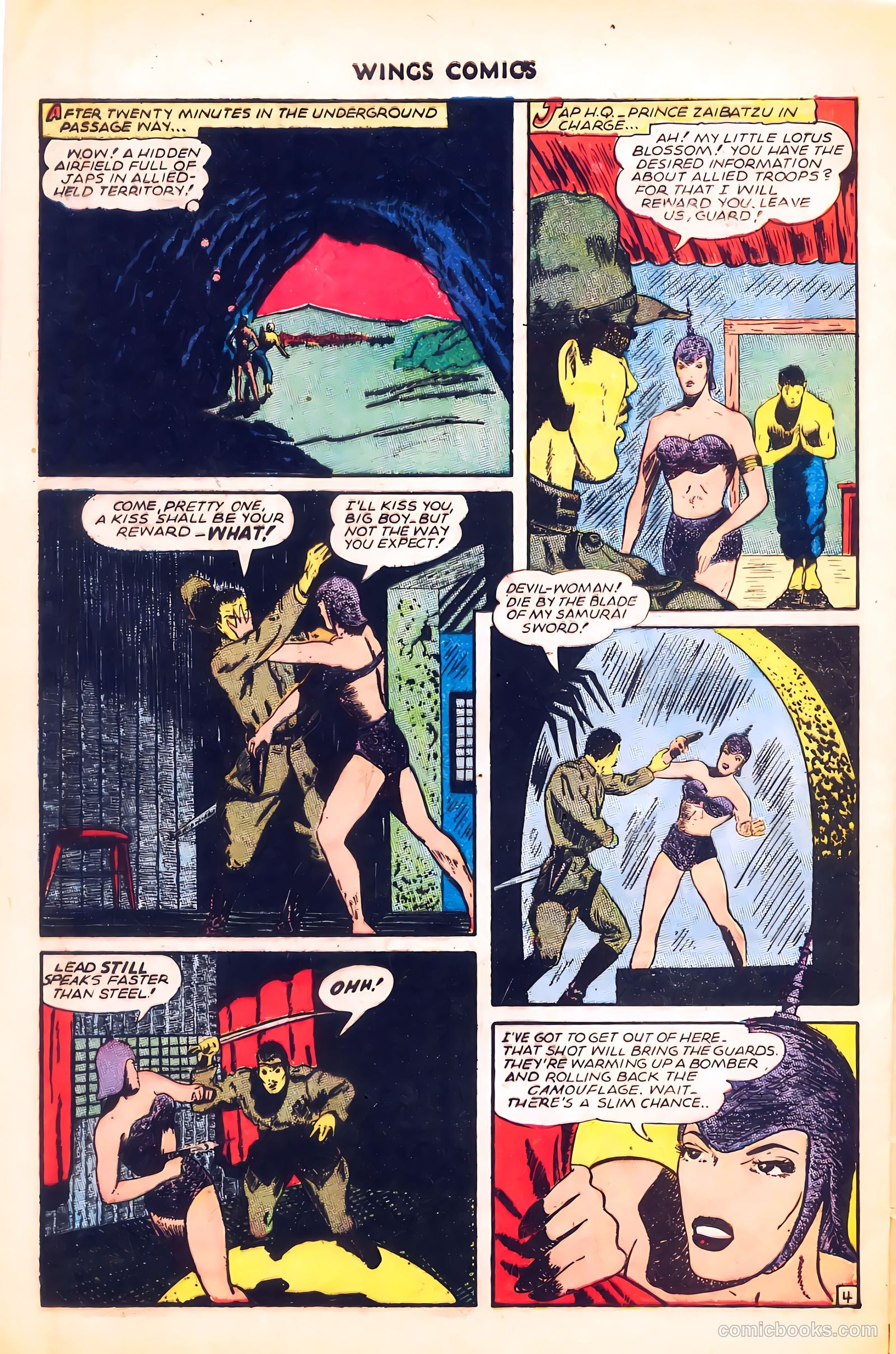 Wings Comics #62 — page 28 of 36