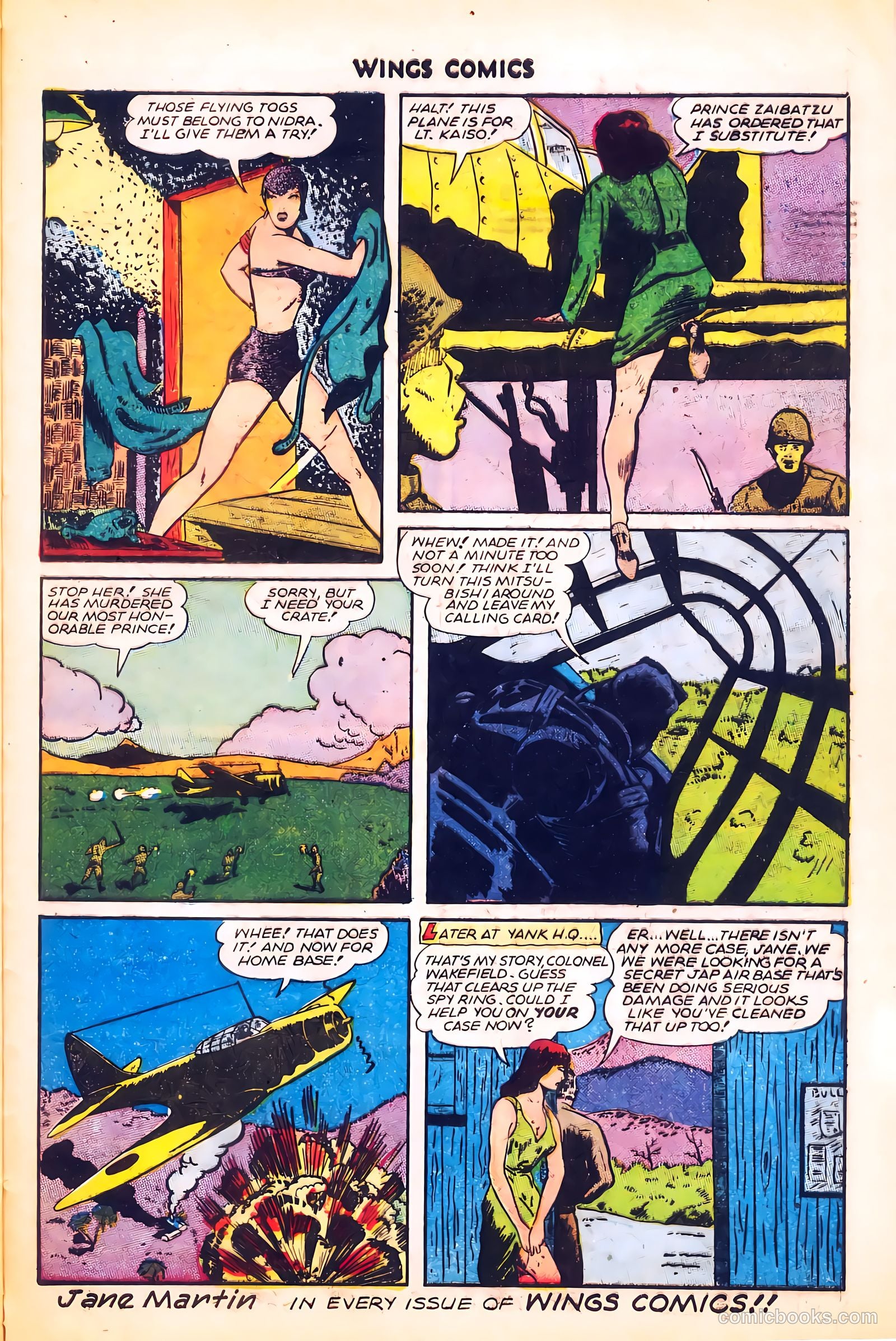 Wings Comics #62 — page 29 of 36