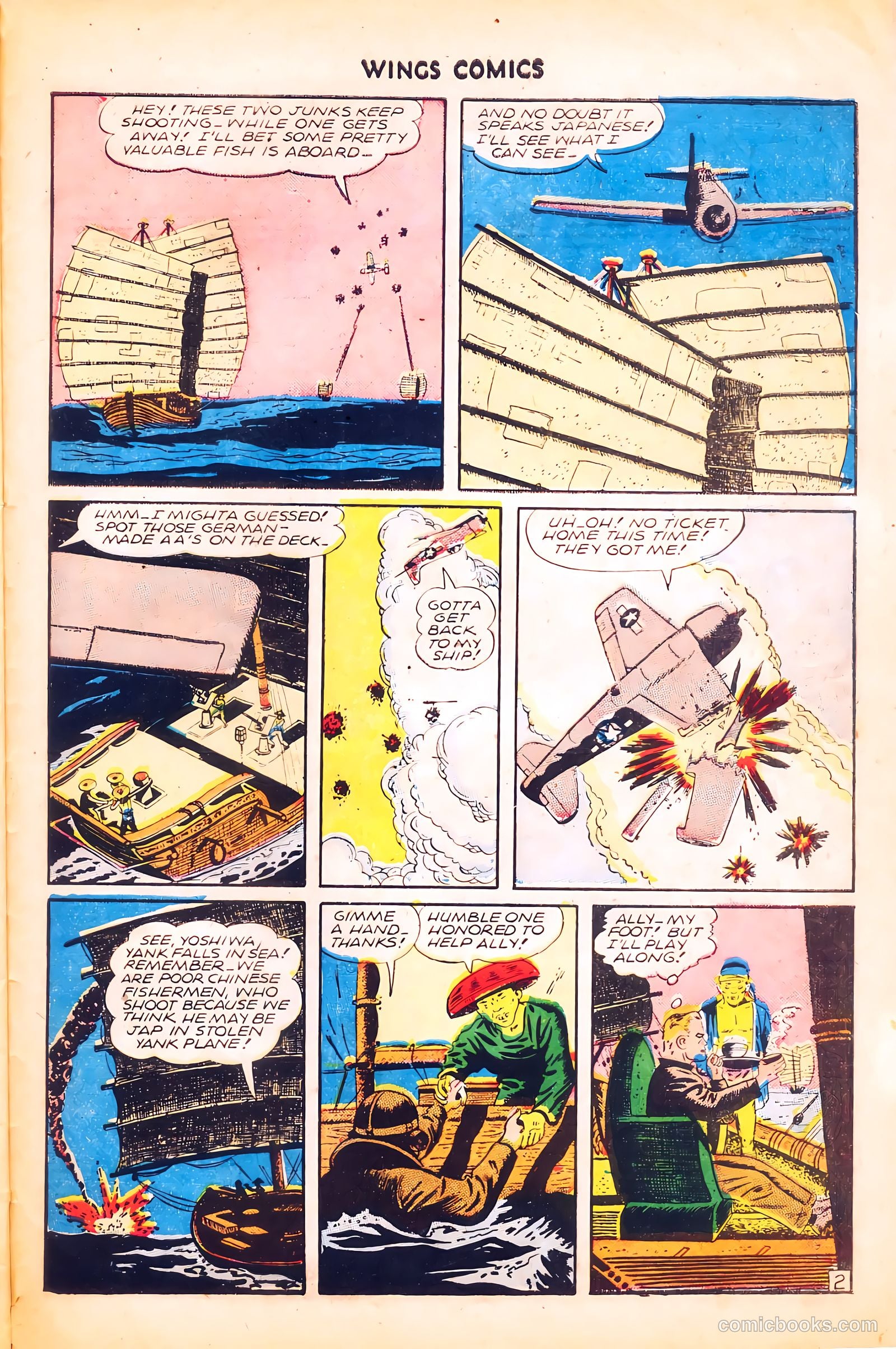 Wings Comics #62 — page 31 of 36