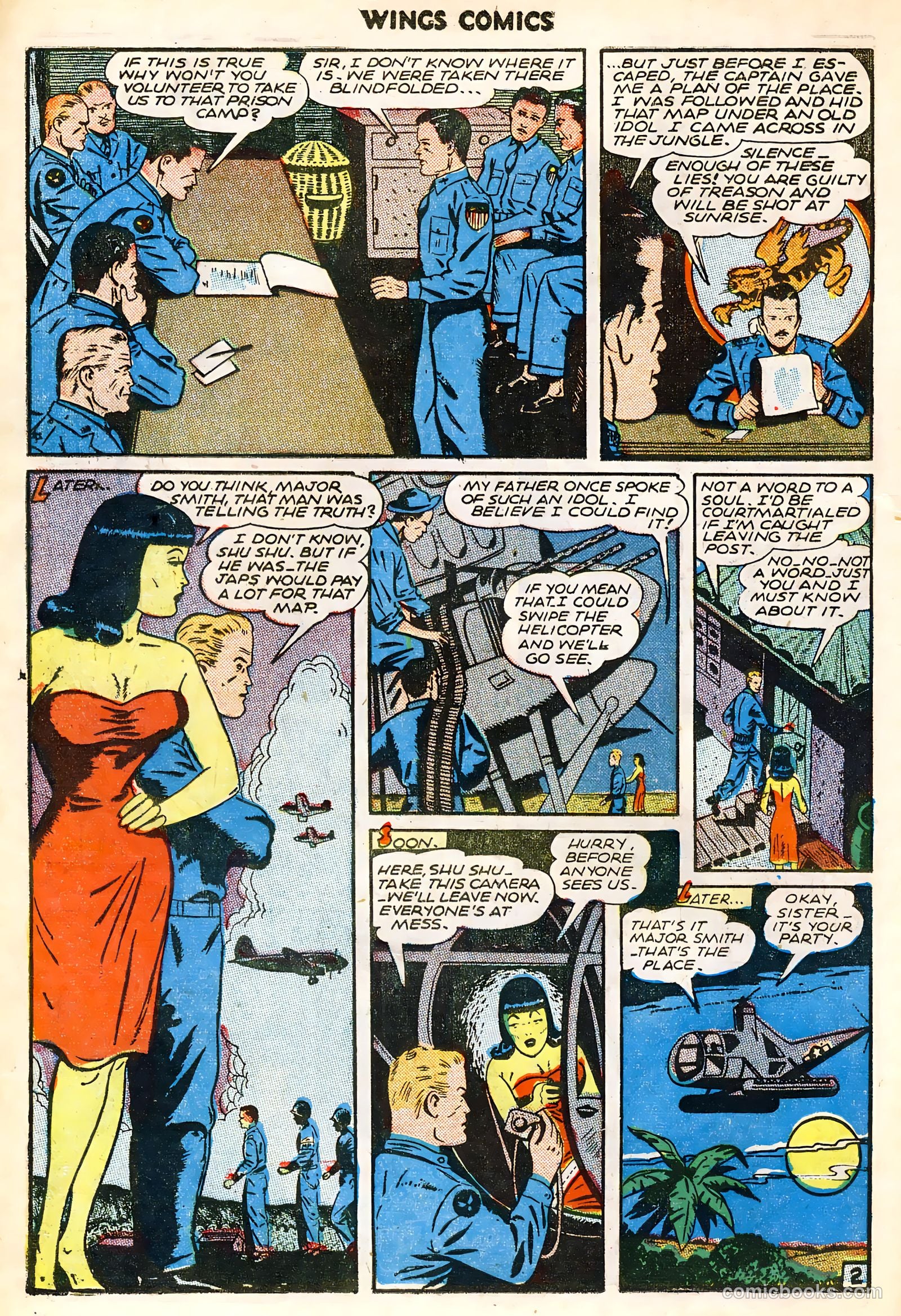 Wings Comics #63 — page 14 of 36